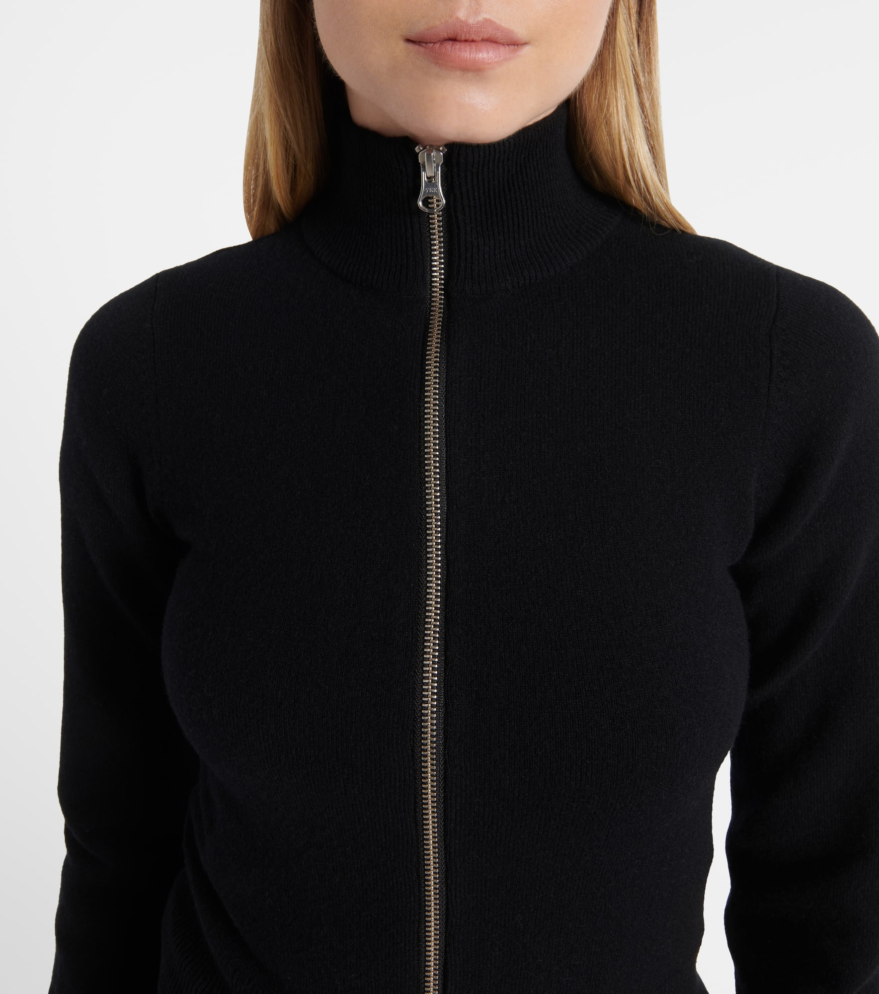 N°302 Lemon cashmere-blend zip-up jacket - 4