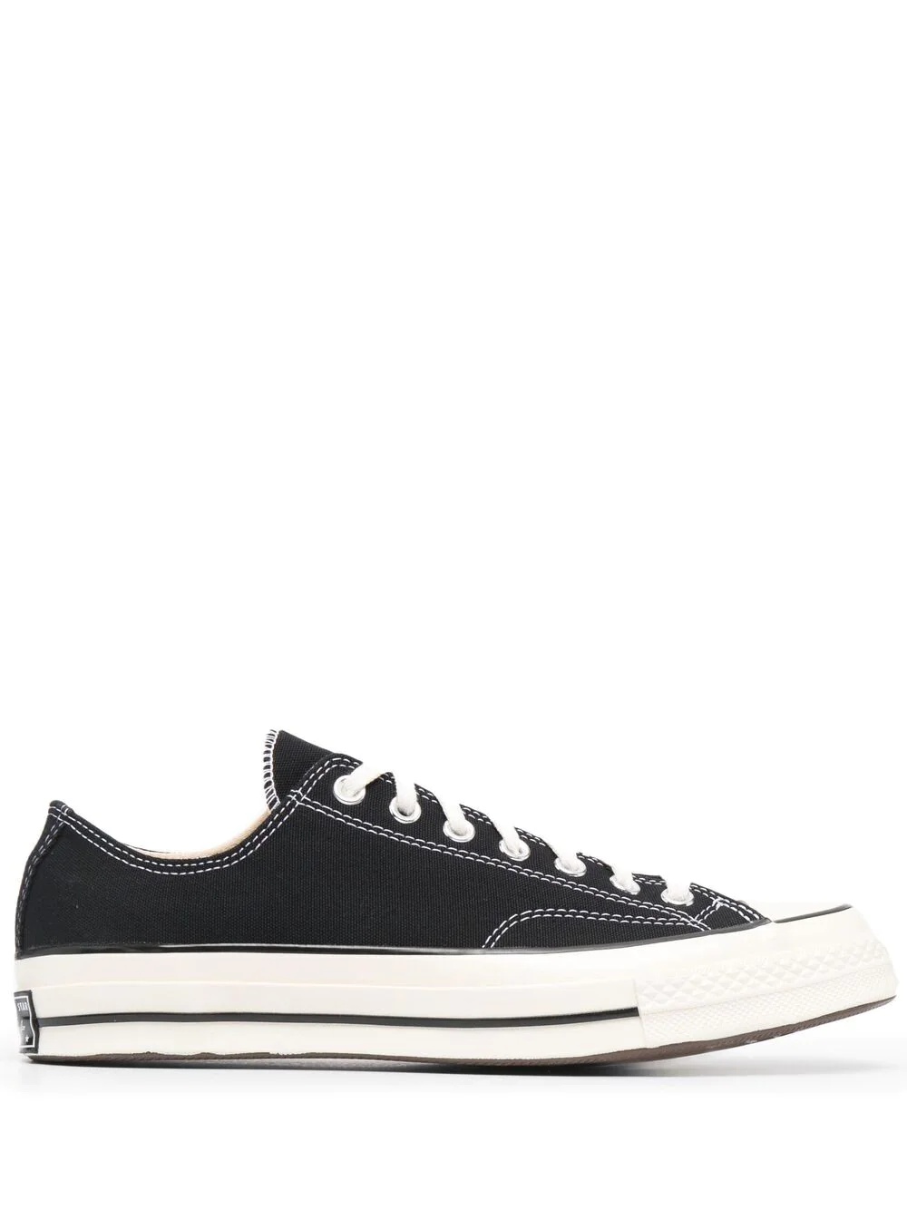 Black All Star Low 70's Trainers - 1