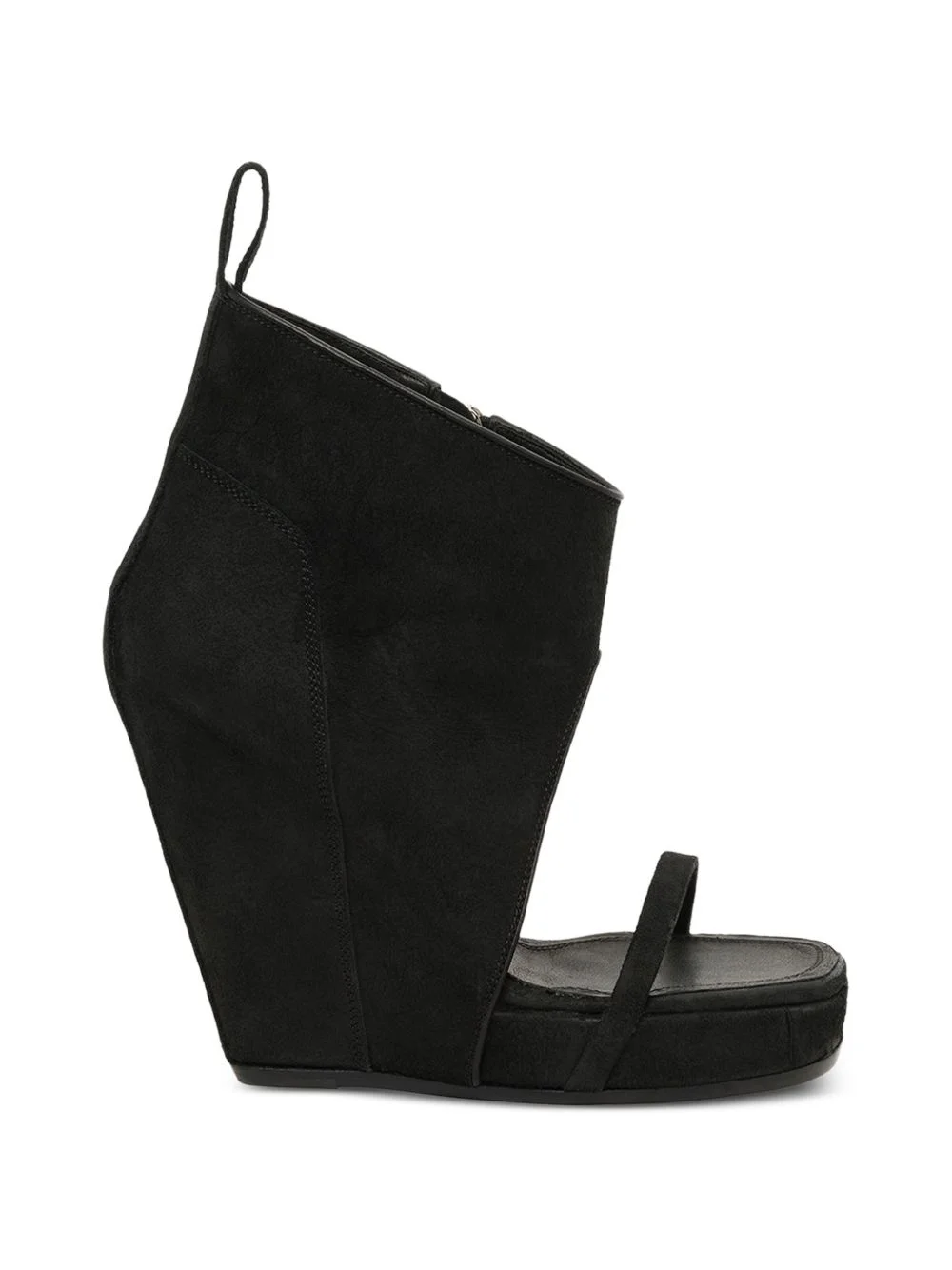 wedge-heel cut-out sandals - 1