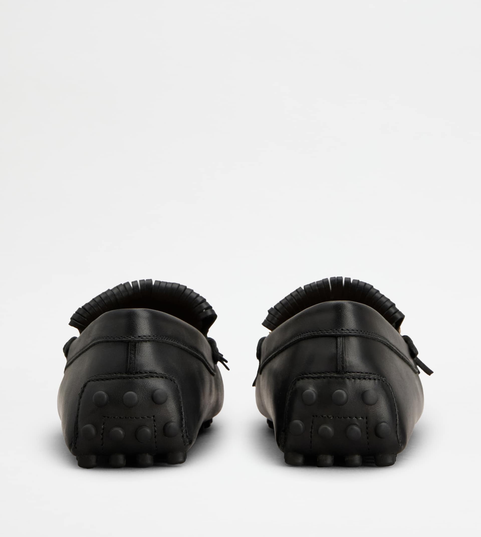 GOMMINO DRIVING SHOES IN LEATHER - BLACK - 3