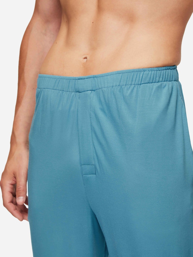 Men's Pyjamas Basel Micro Modal Stretch Harbour Blue - 7