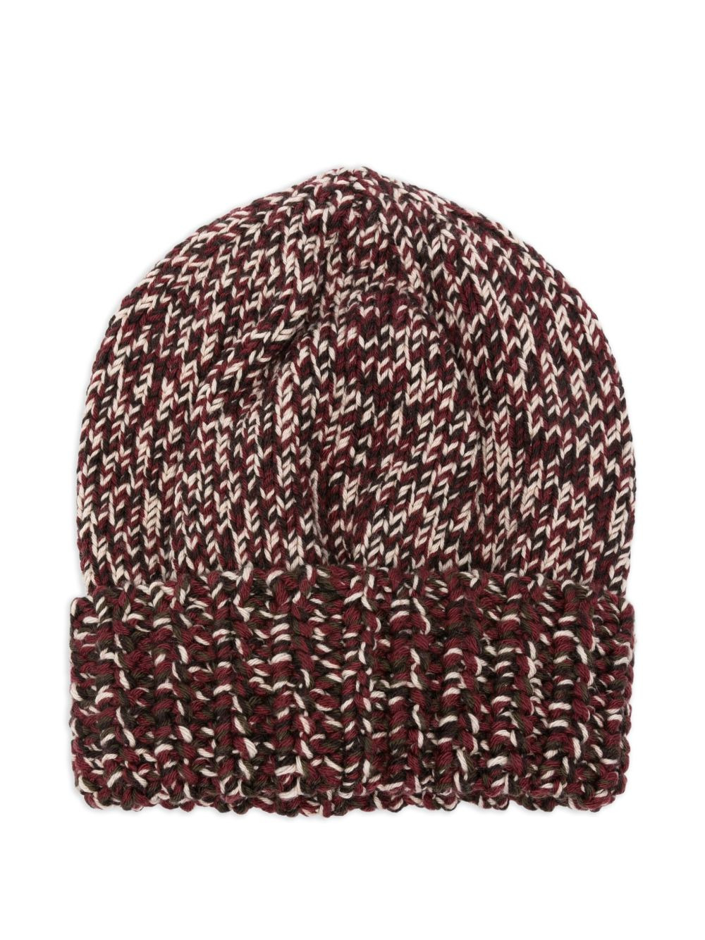 cable-knit logo-detail beanie - 2