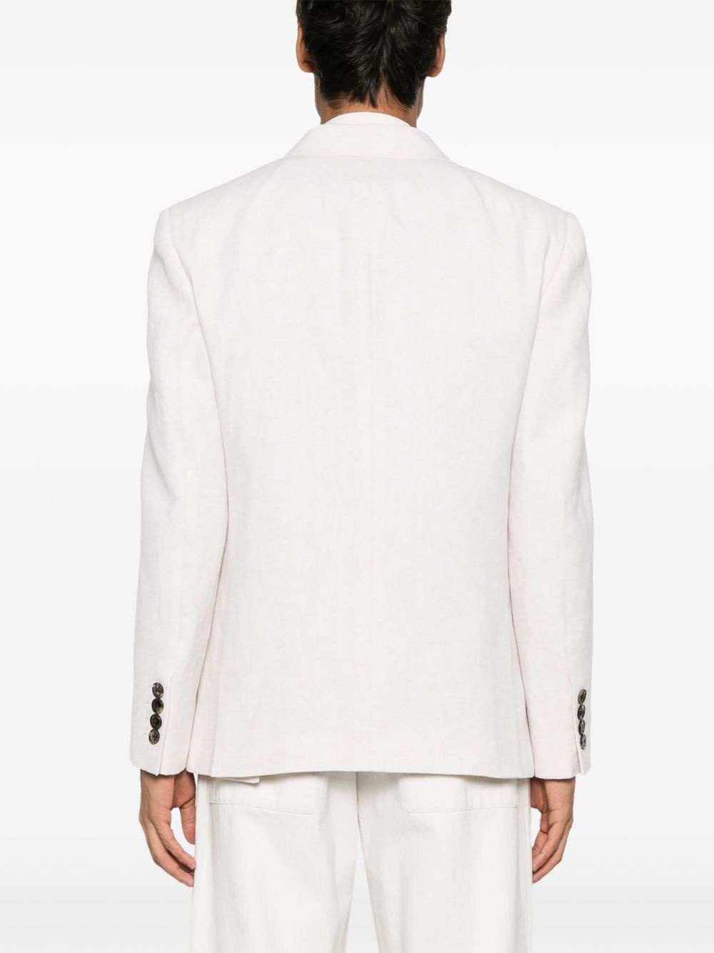 linen blazer - 4