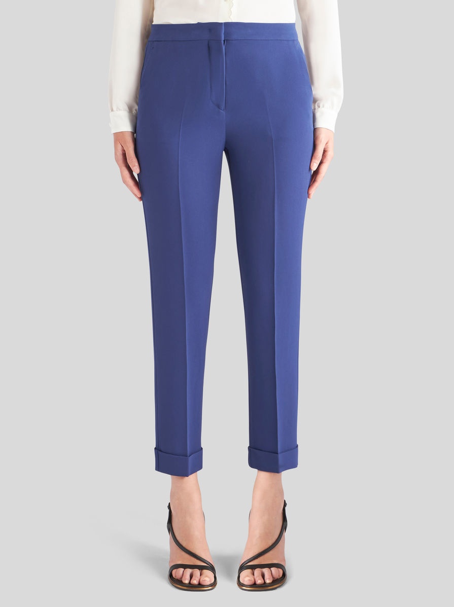 CADY CIGARETTE TROUSERS - 2