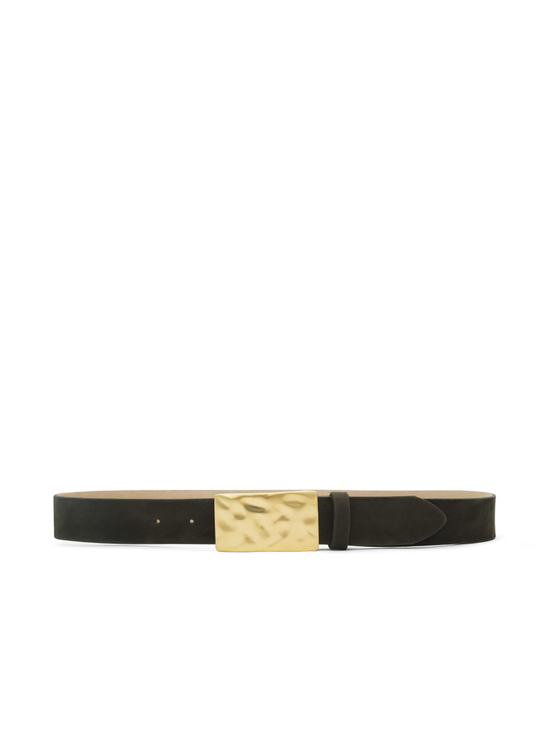 L'AGENCE Chara Suede Belt outlook