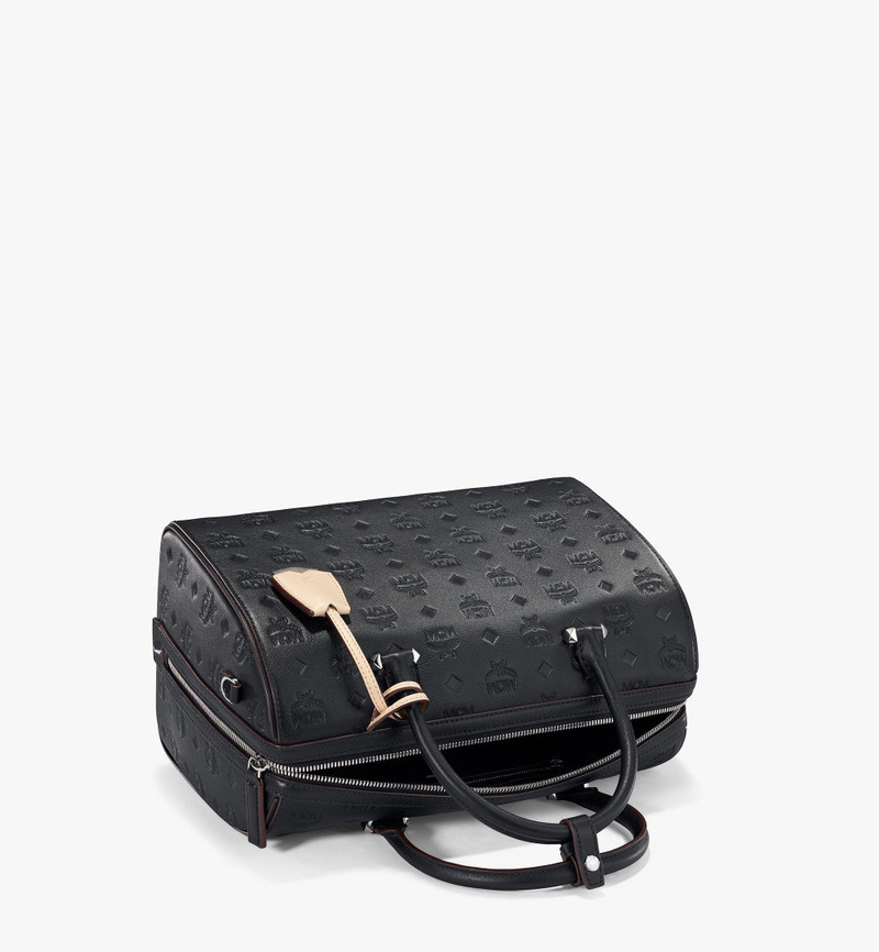 Boston Bag in Monogram Leather 5
