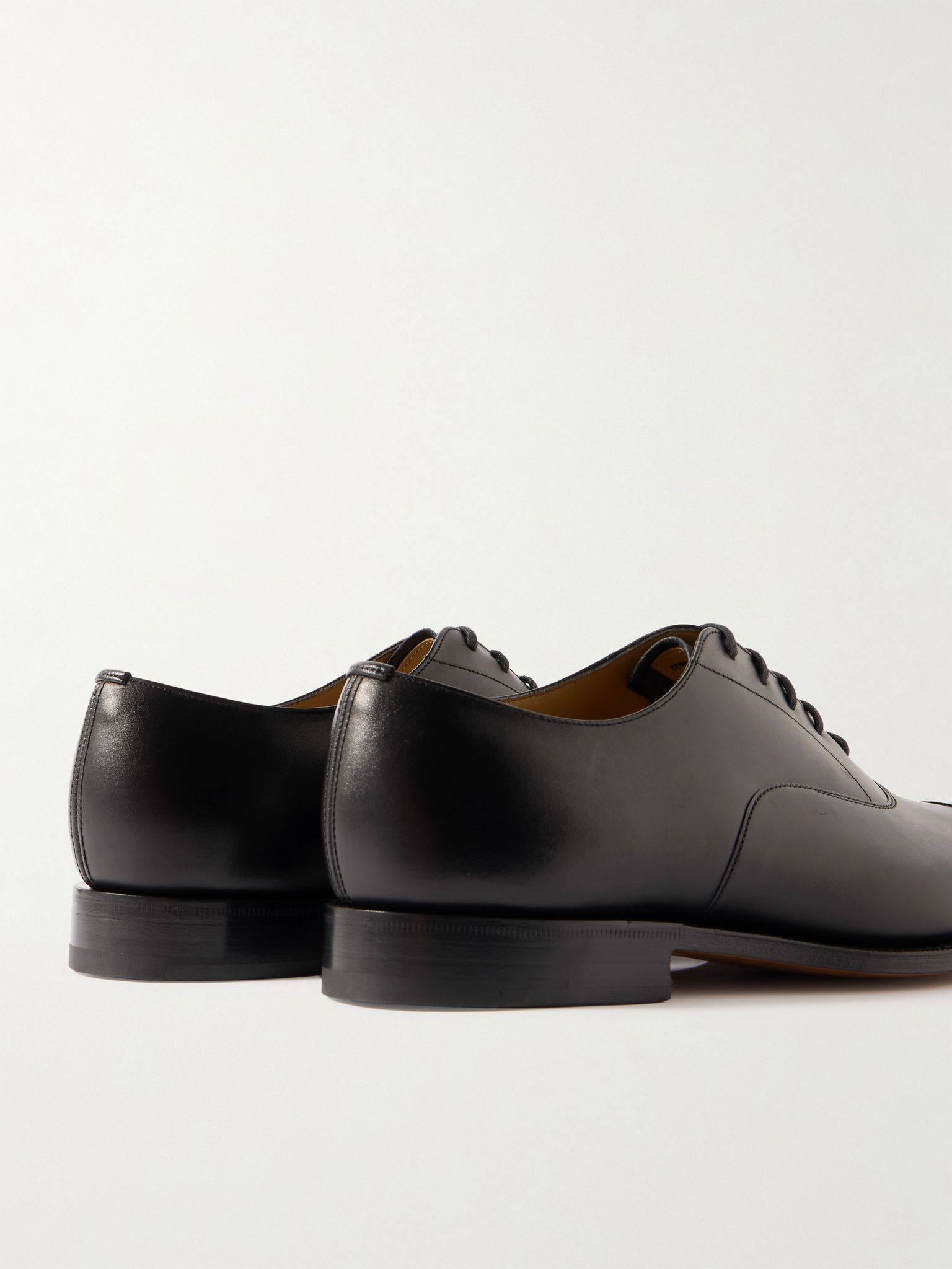 Consul Leather Oxford Shoes Black - 5