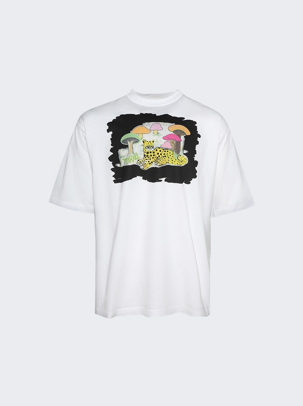 Relaxed-fit Printed T-shirt Lily White - 1