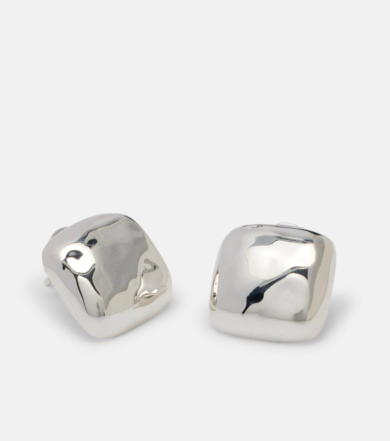 Tetra Small sterling silver earrings 4