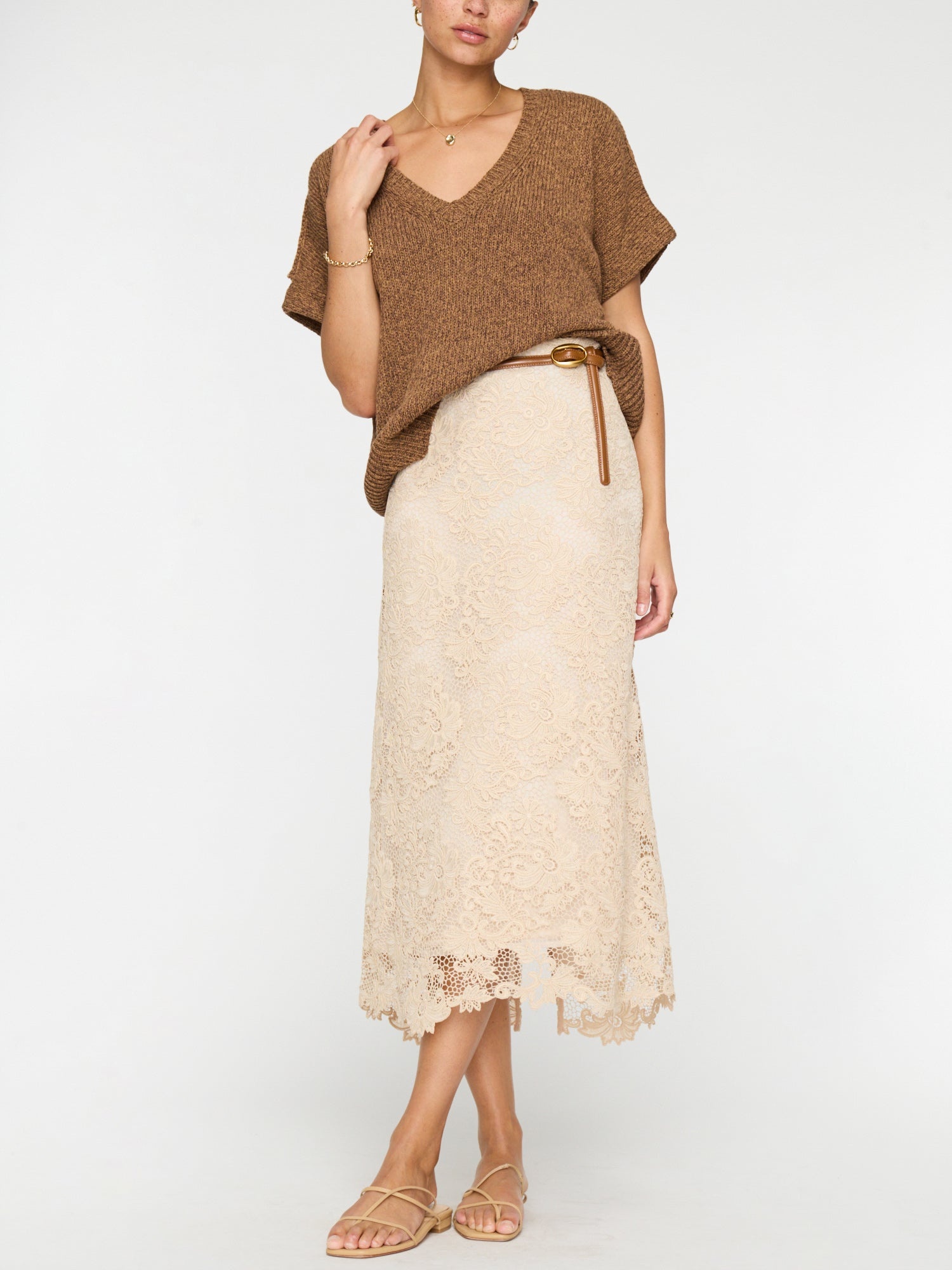 The Gaia Marled Tee - 9
