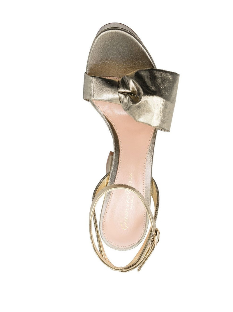 Rosie 120mm bow-detail sandals 4