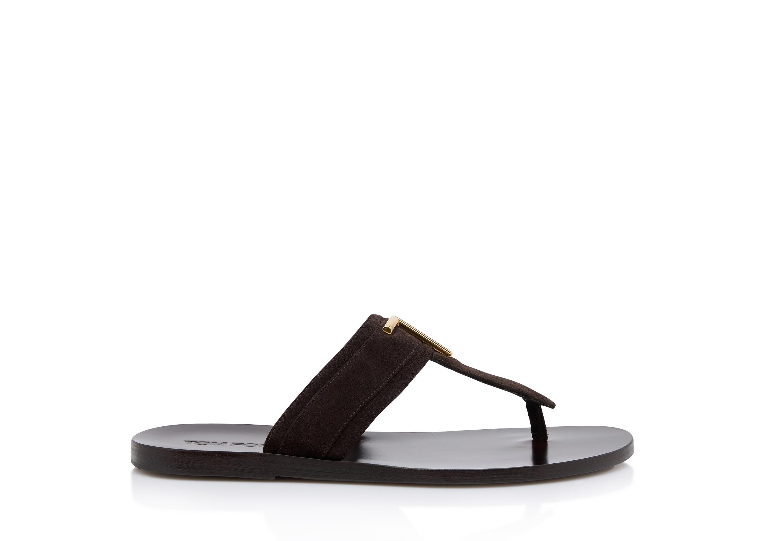 SUEDE BRIGHTON SANDAL - 1