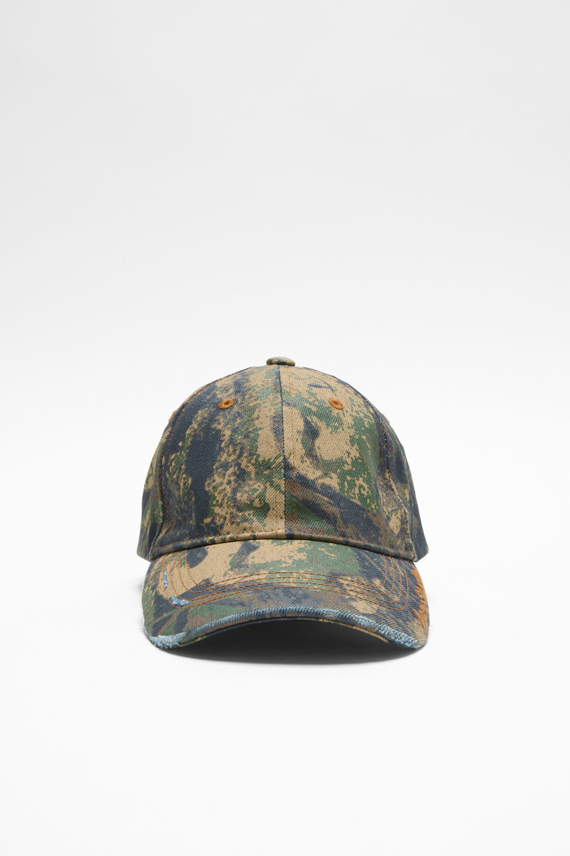 Cotton ripstop cap - Brown 1