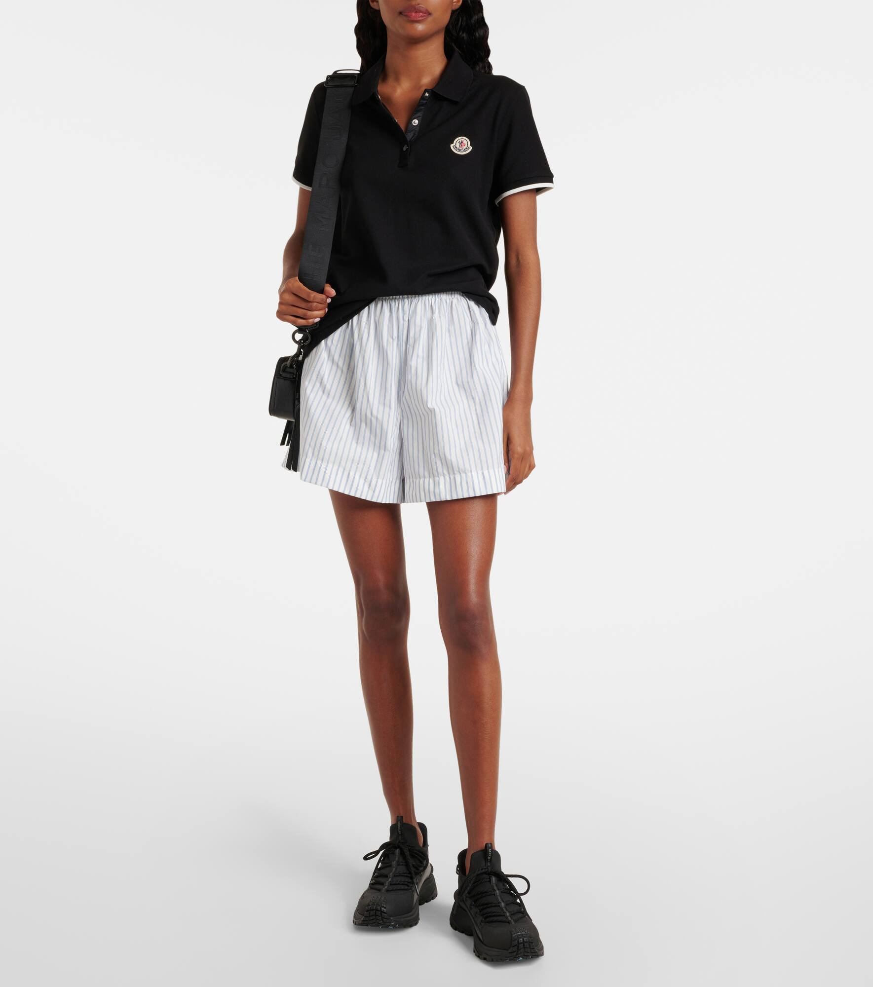 Striped technical shorts - 2