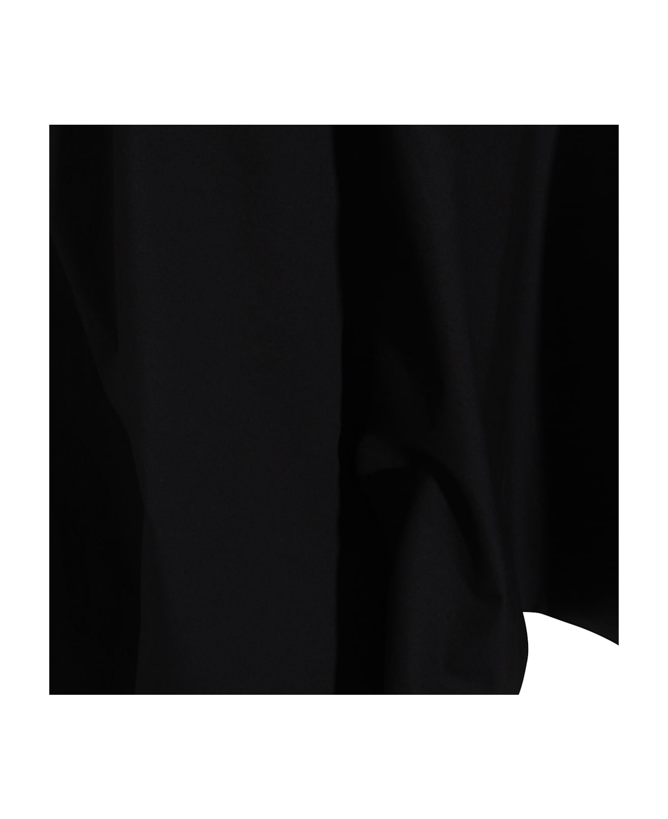 Black Cotton Skirt - 3