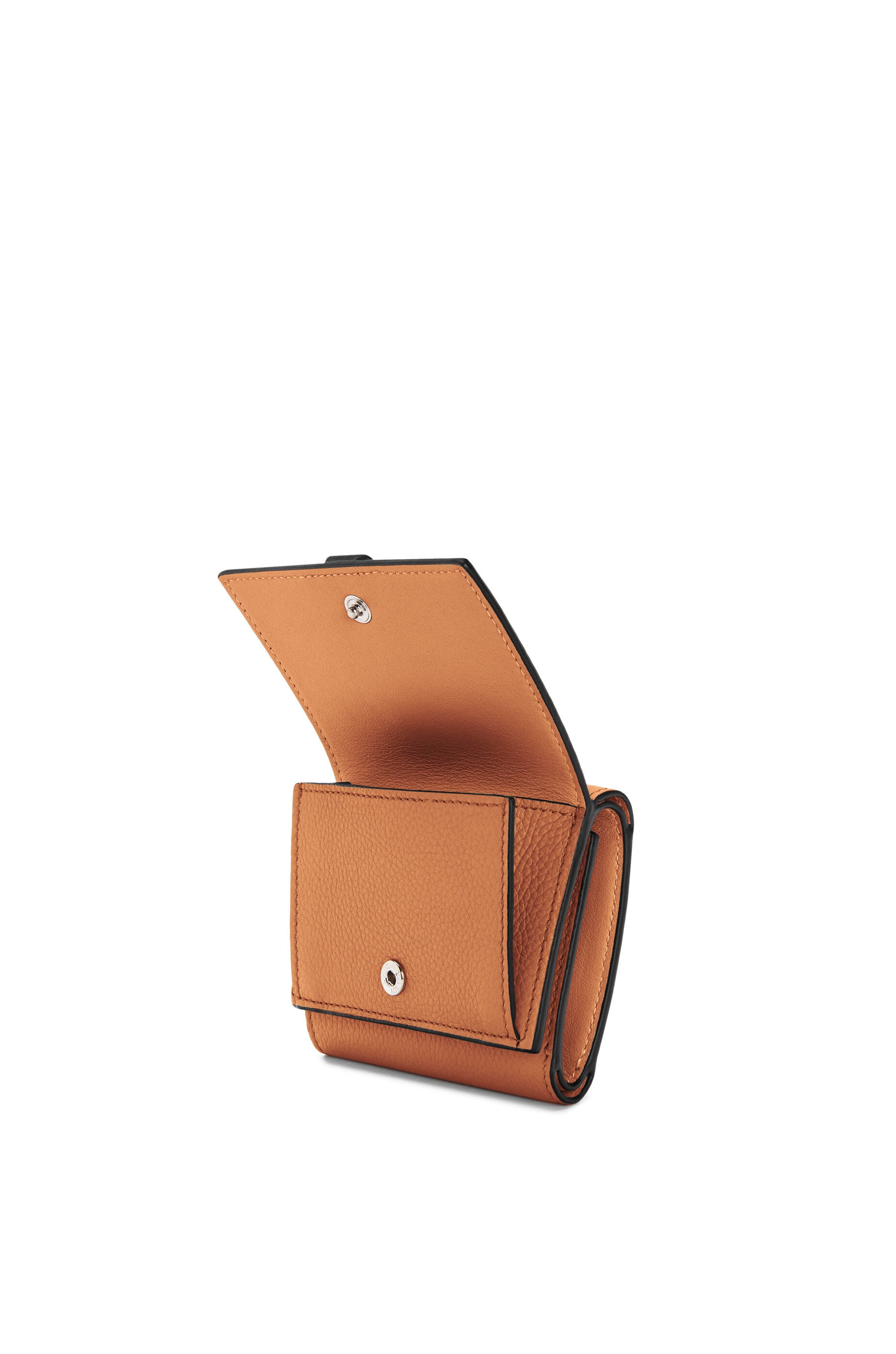 Trifold wallet in soft grained calfskin - 3