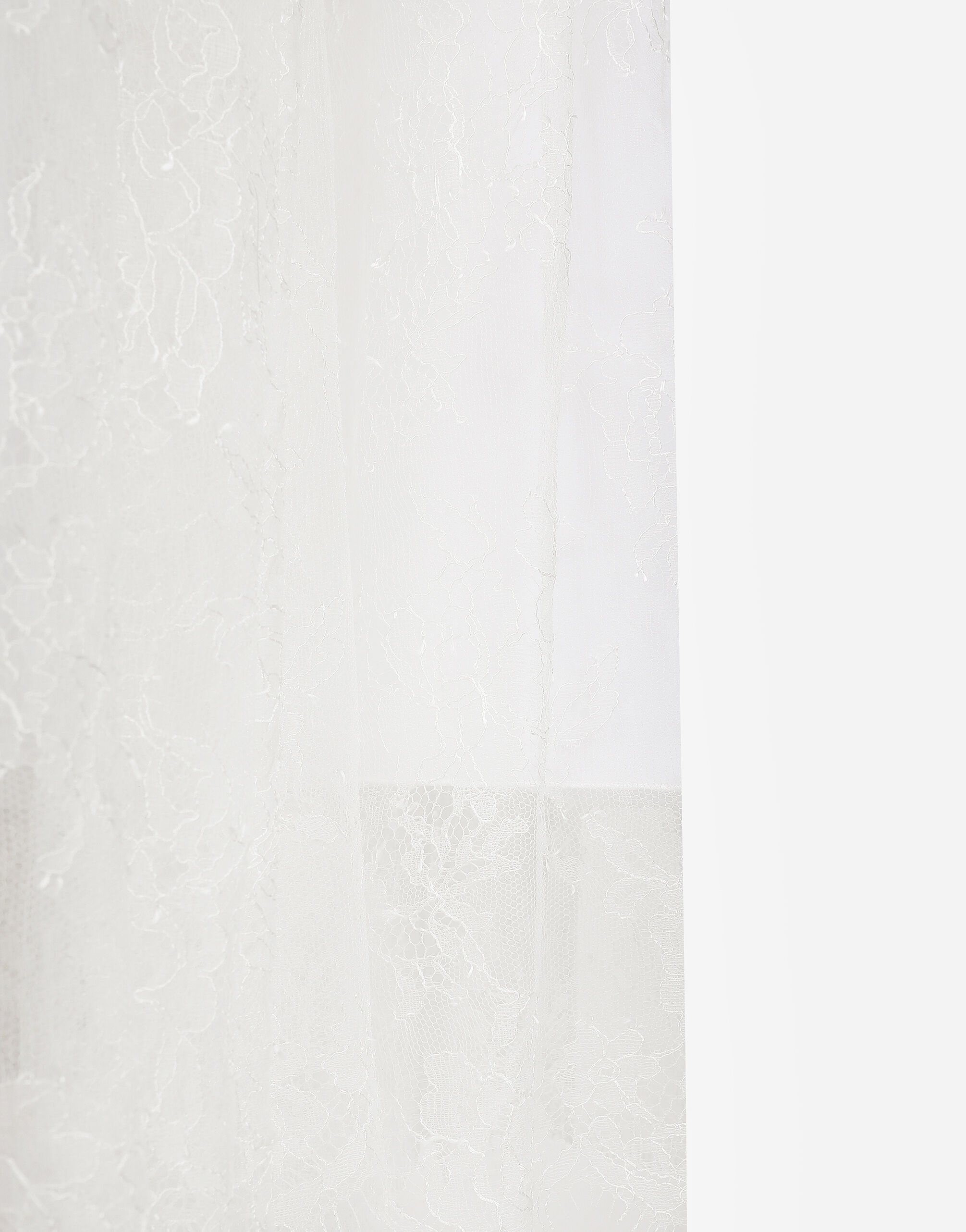 Long lace dress with corset detailing - 9