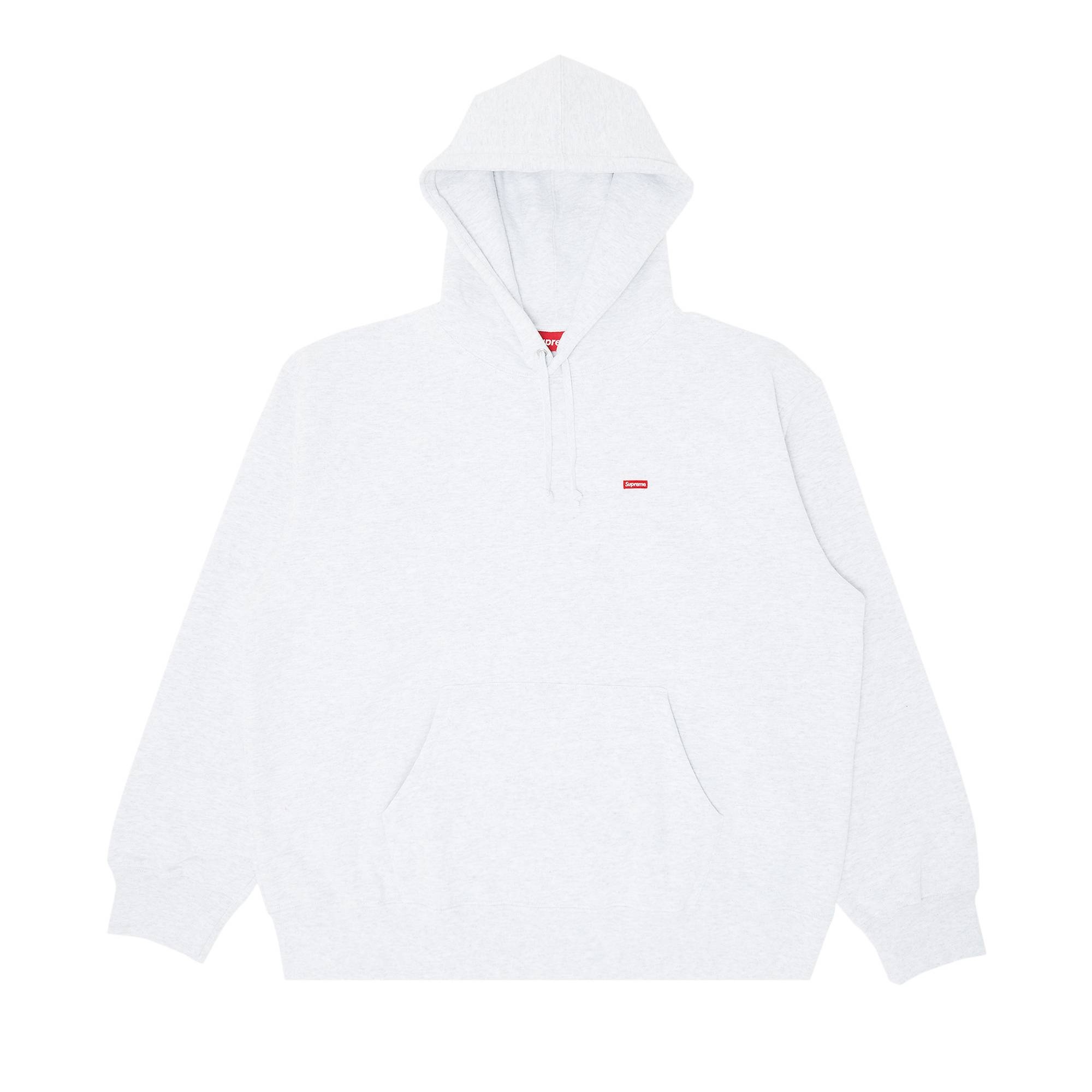 Supreme Supreme Small Box Hooded Sweatshirt 'Ash Grey