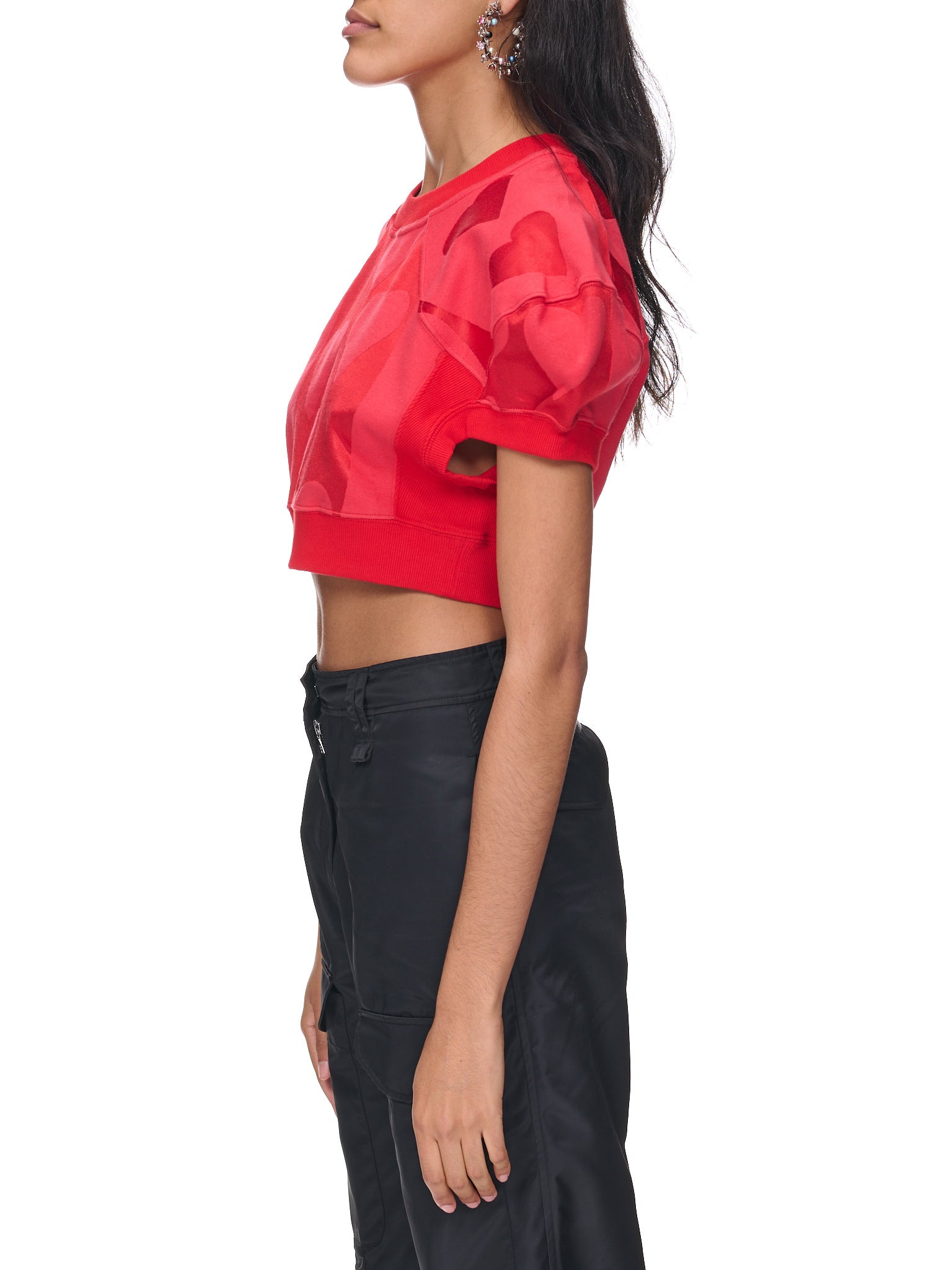 Cropped Hearts Top - 2