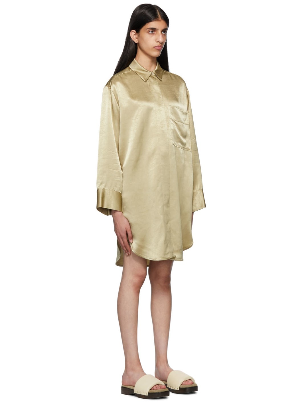 Beige Olisse Minidress - 2
