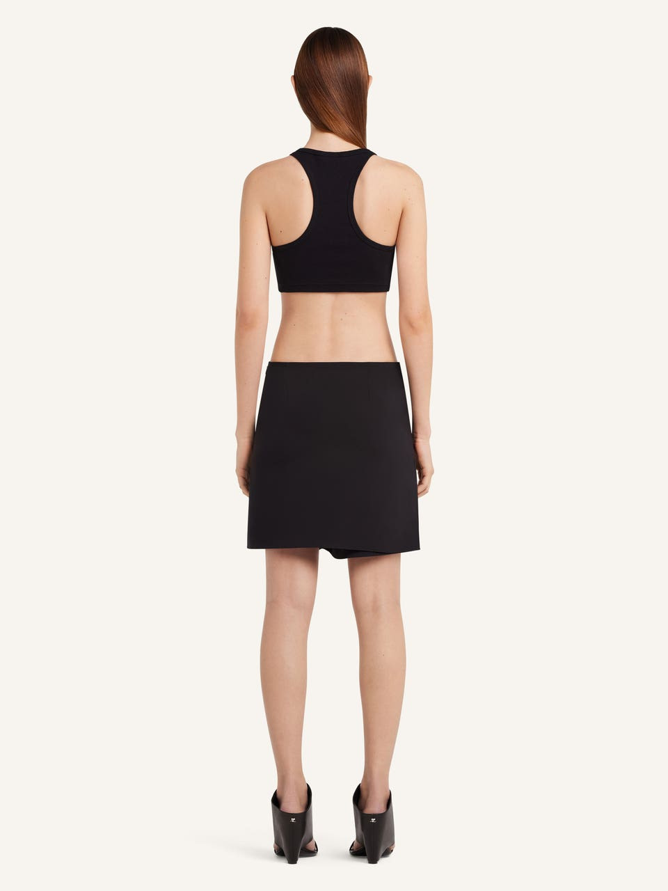 INFINITY CREPE MINI SKIRT - 3