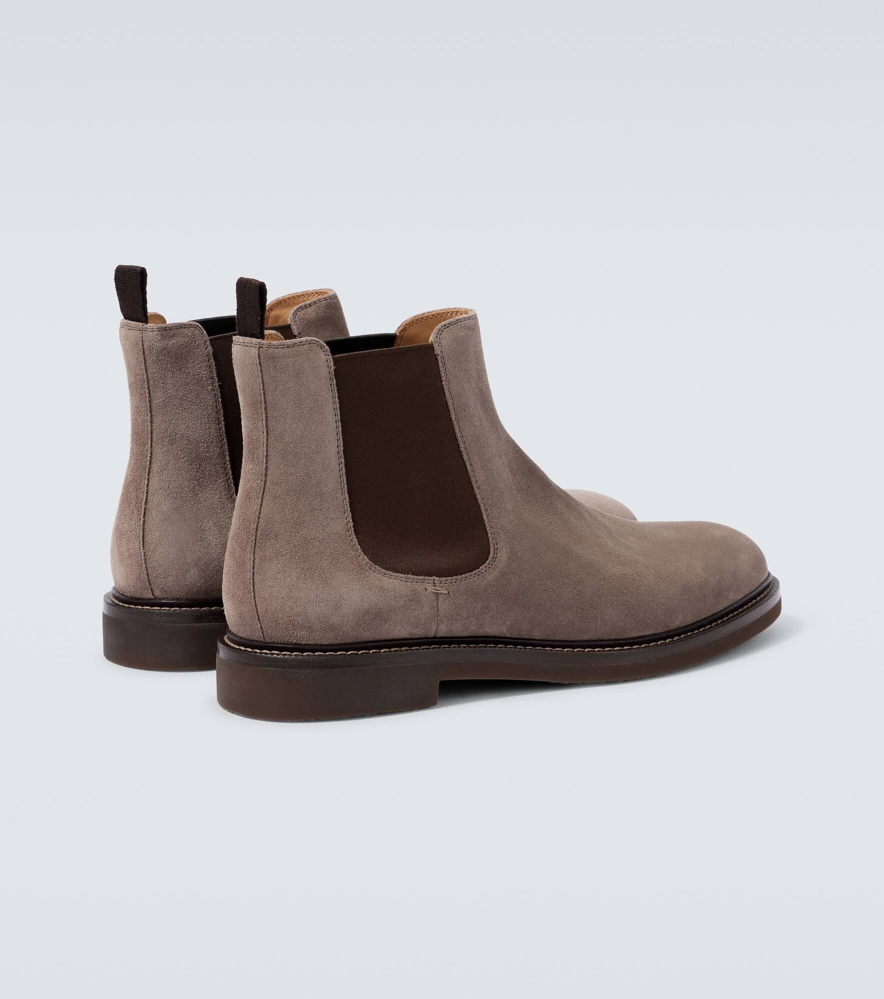 Suede Chelsea boots - 6