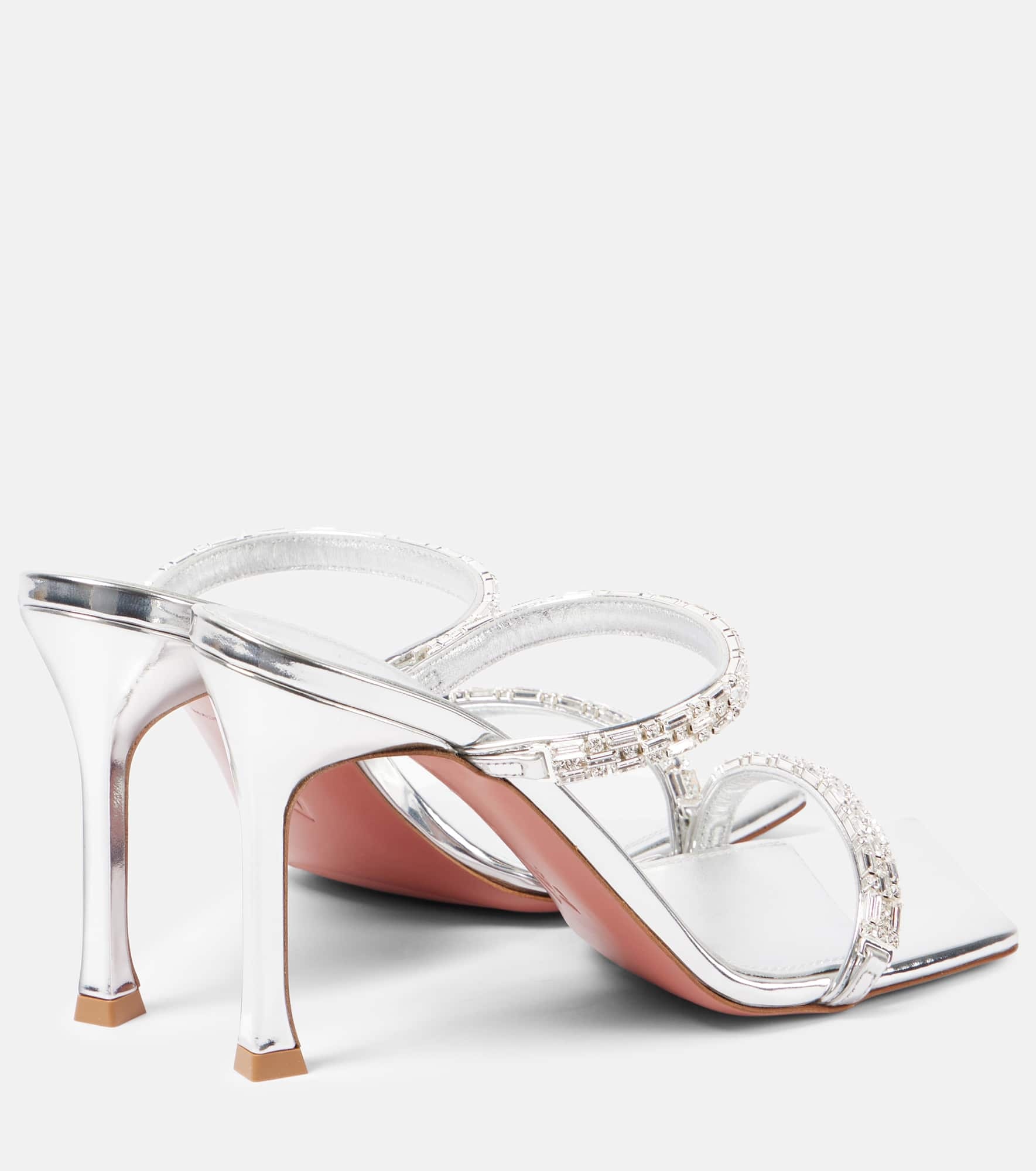 Diana 95 embellished leather sandals - 2
