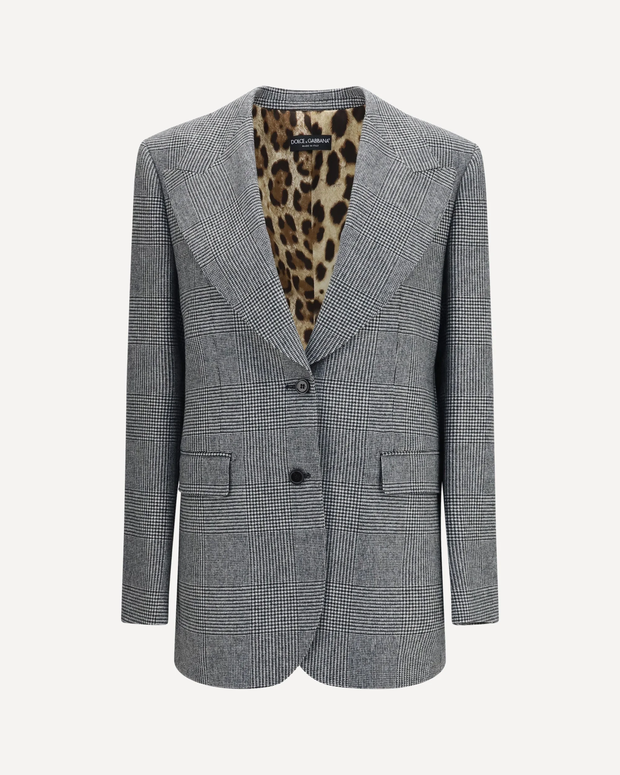 Prince of Wales single breasted Blazer - 1