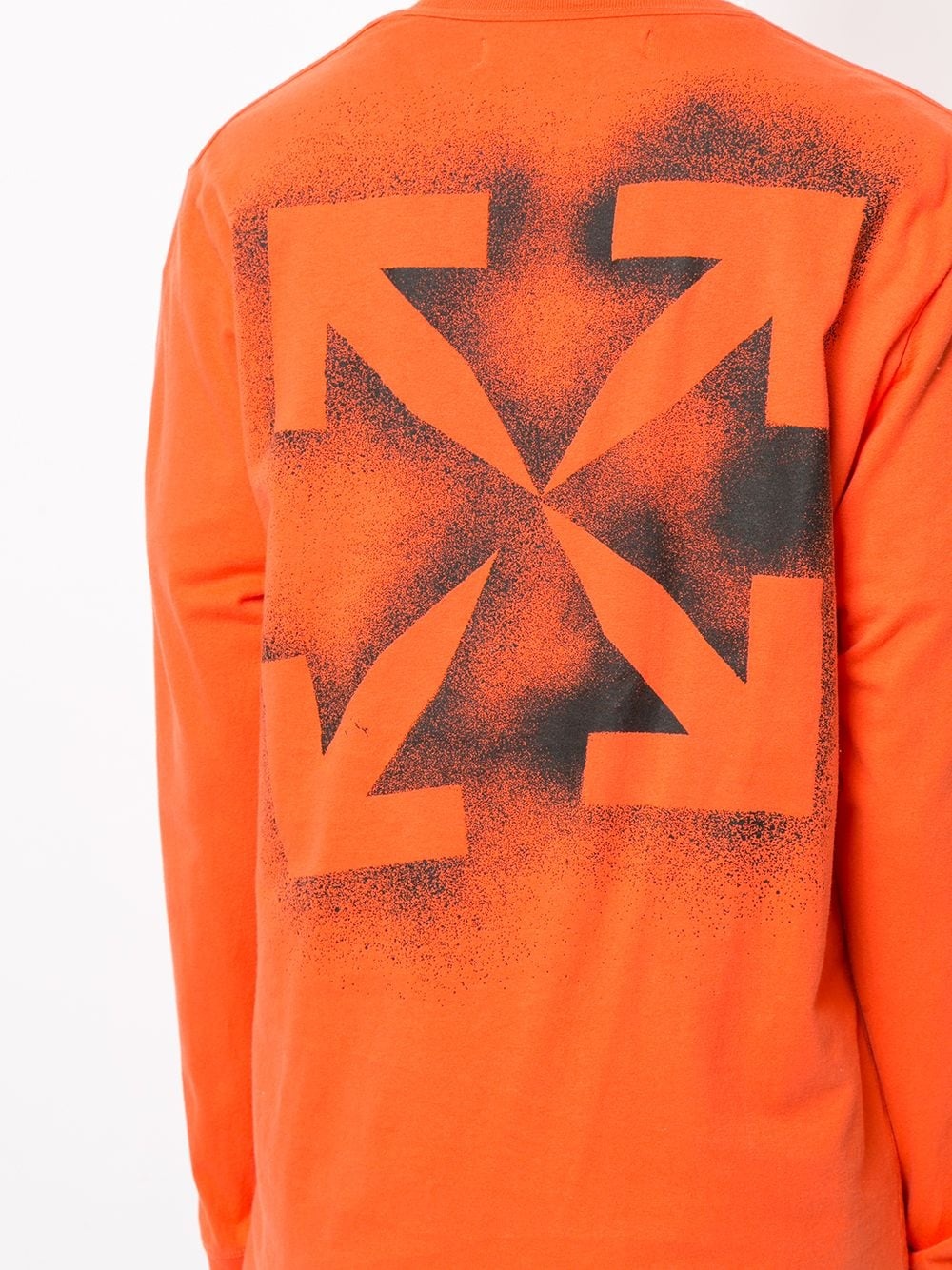 Arrows-print cotton sweatshirt - 5