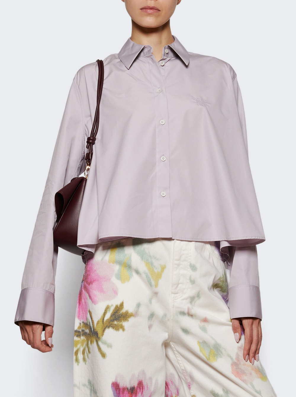 Trapeze Shirt Lilac - 2
