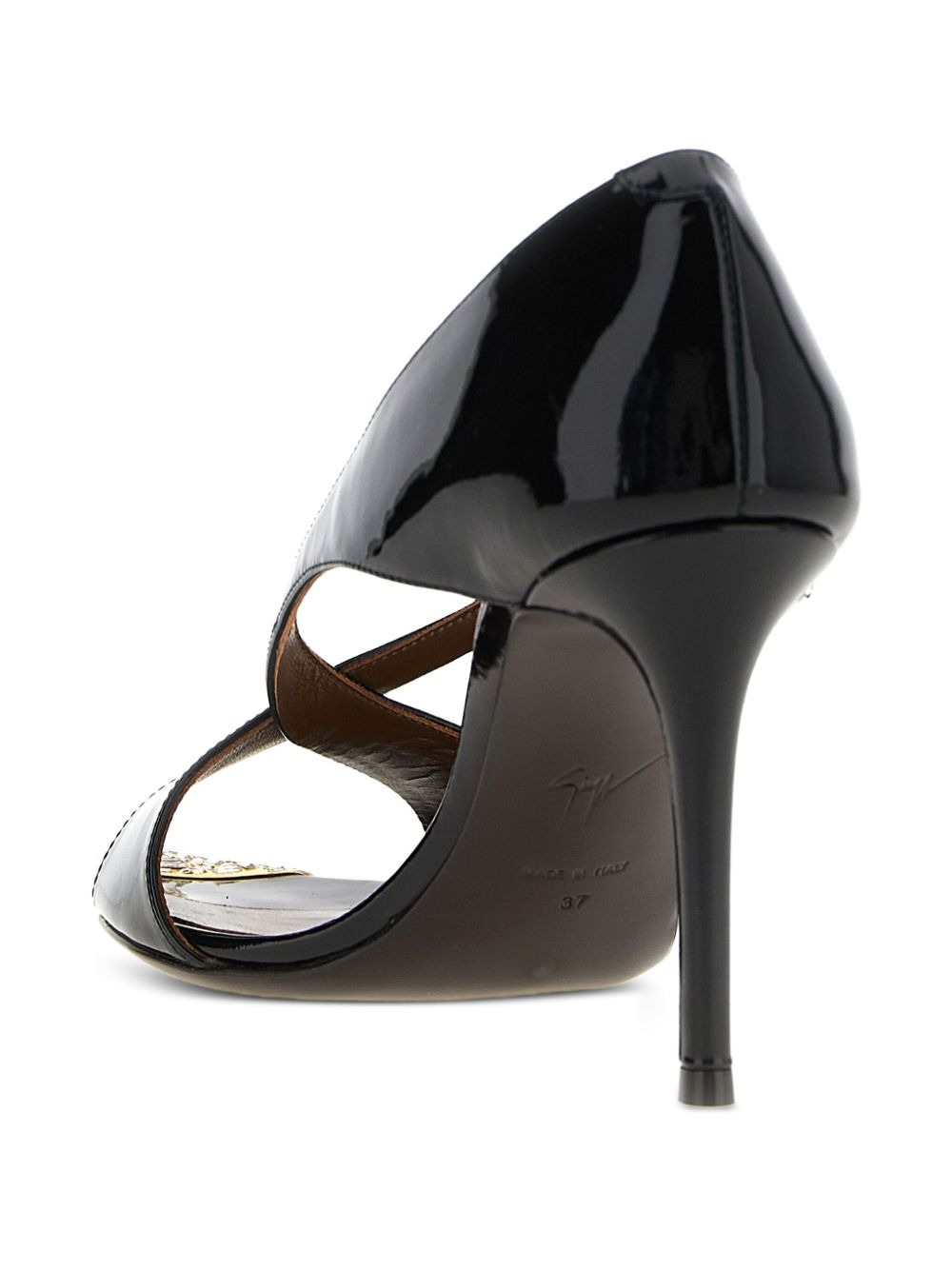 105mm Intrigo embellished stiletto heeled sandals - 4