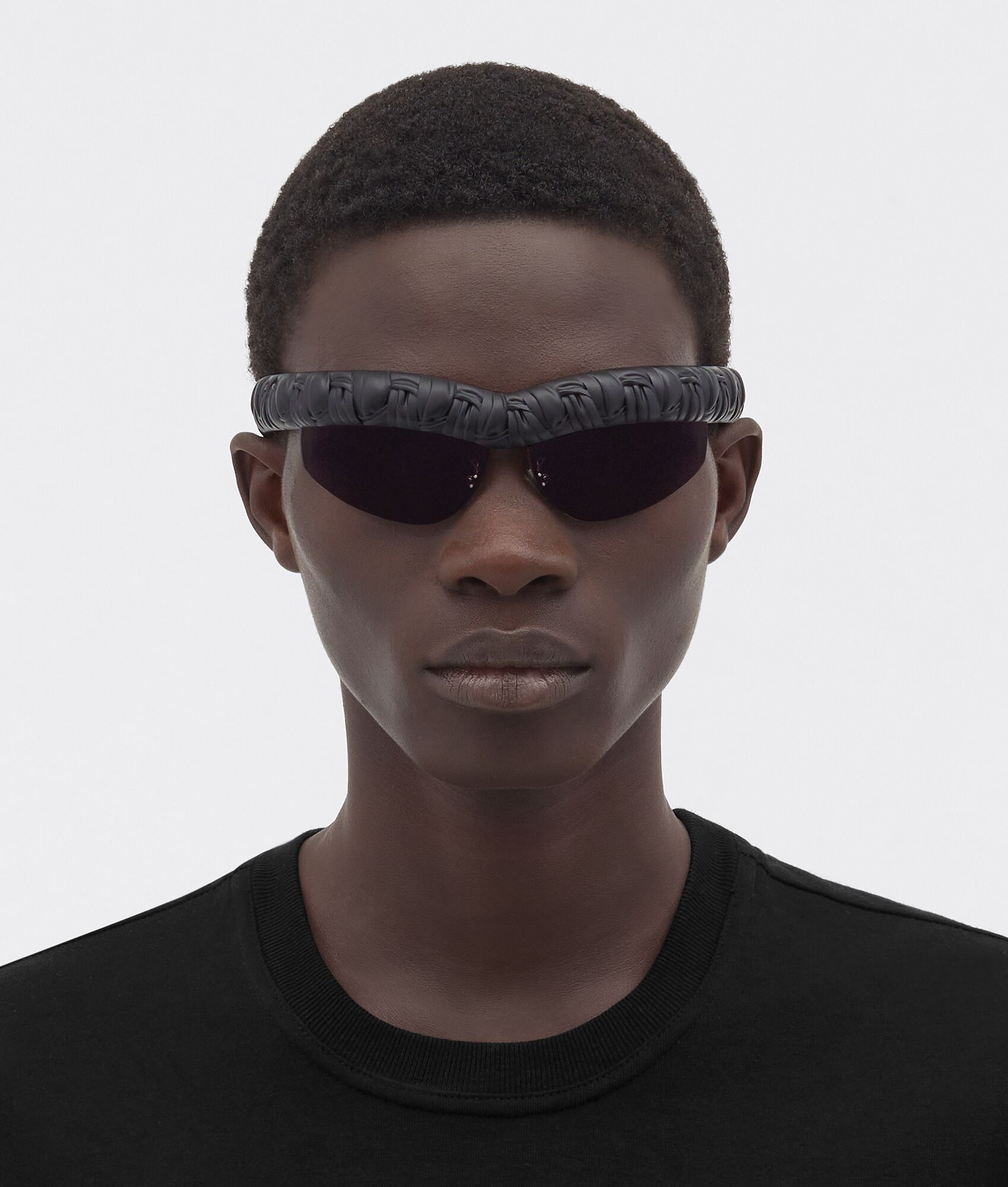 Pleat Wraparound Sunglasses - 2