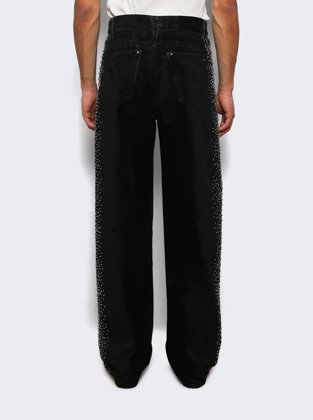 Velvet Baggy Jean Black - 4