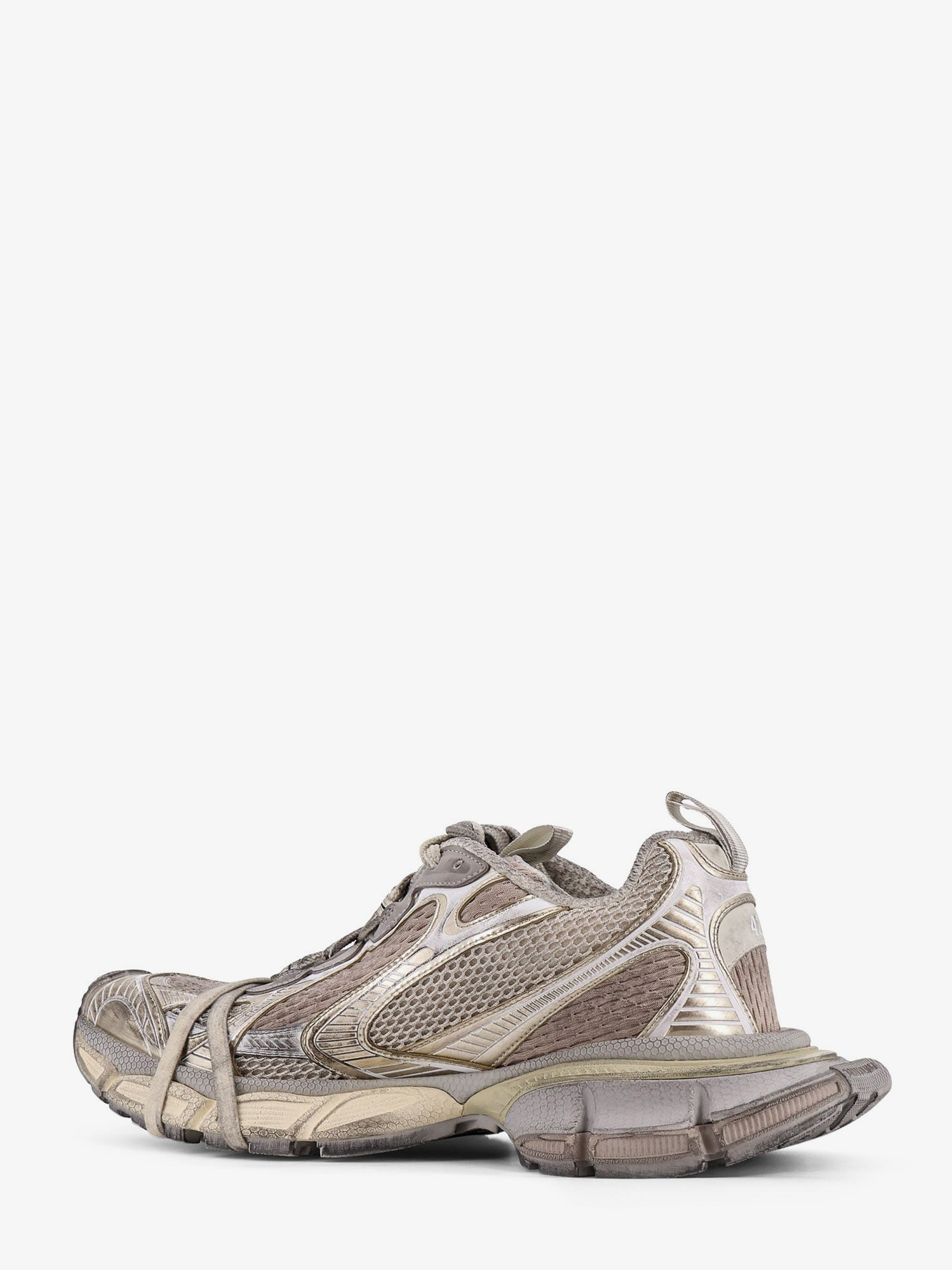 Balenciaga 3Xl Low-Top Mesh Sneakers - 3