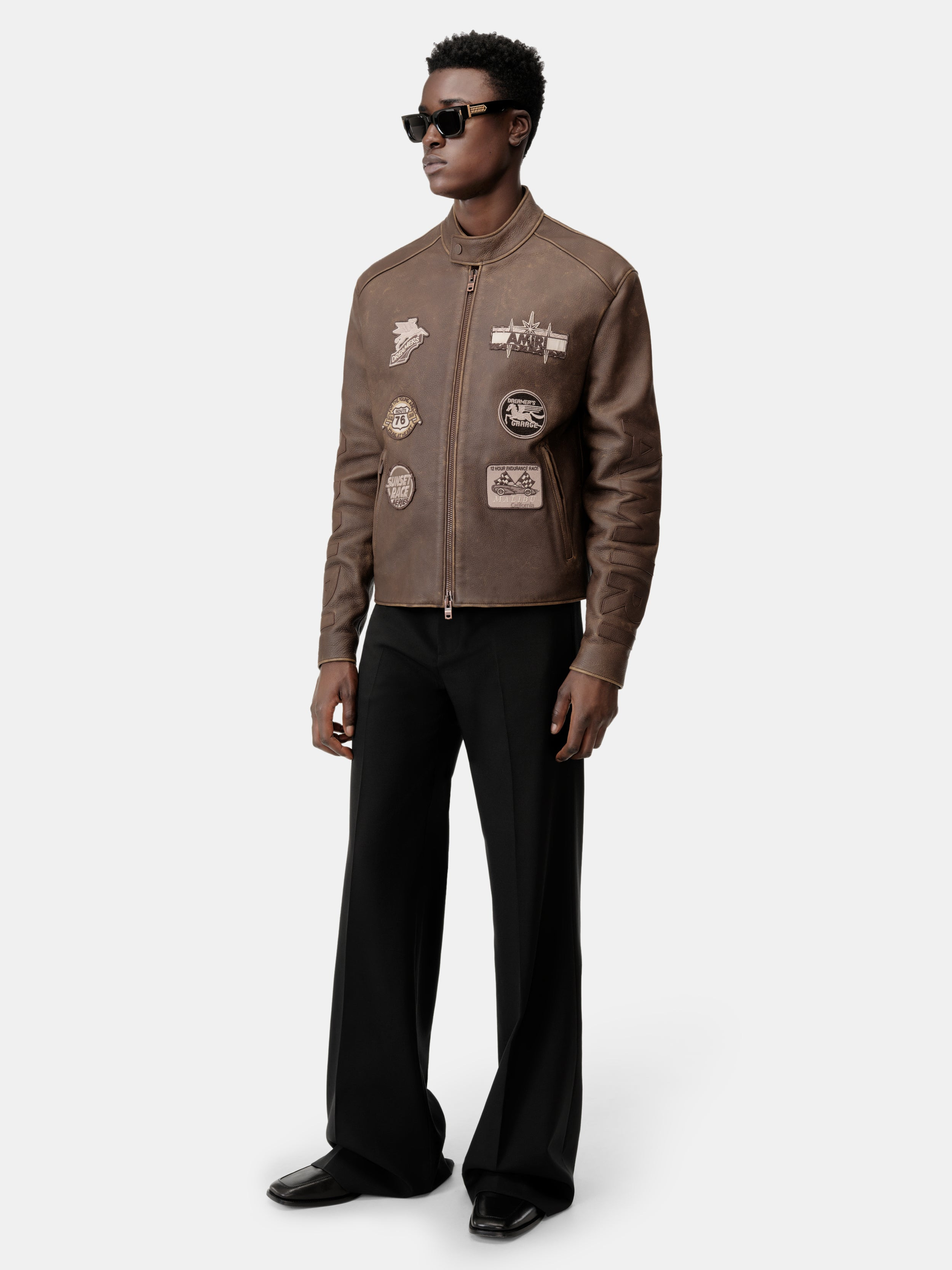AMIRI PATCH RACER JACKET - 5