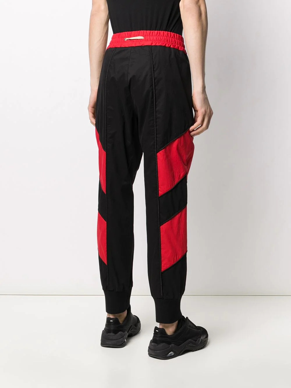 embroidered Orb track pants - 4