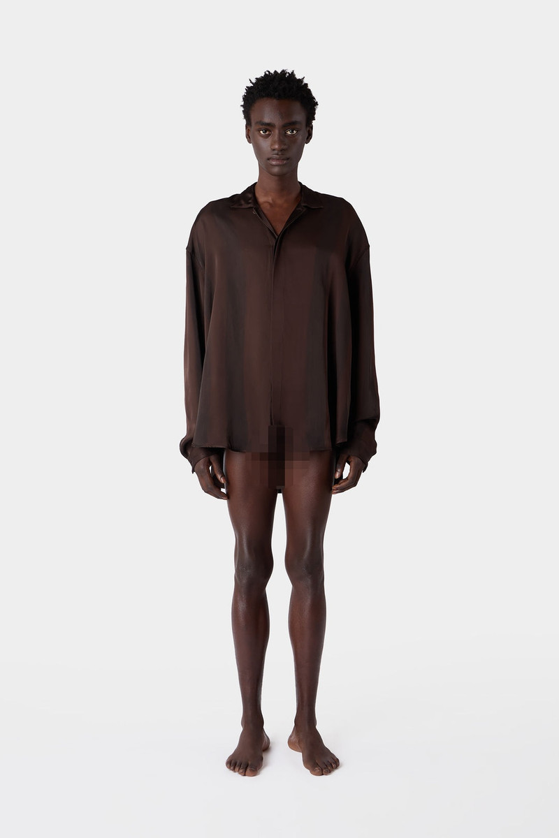 OVER SHIRT / brown 5