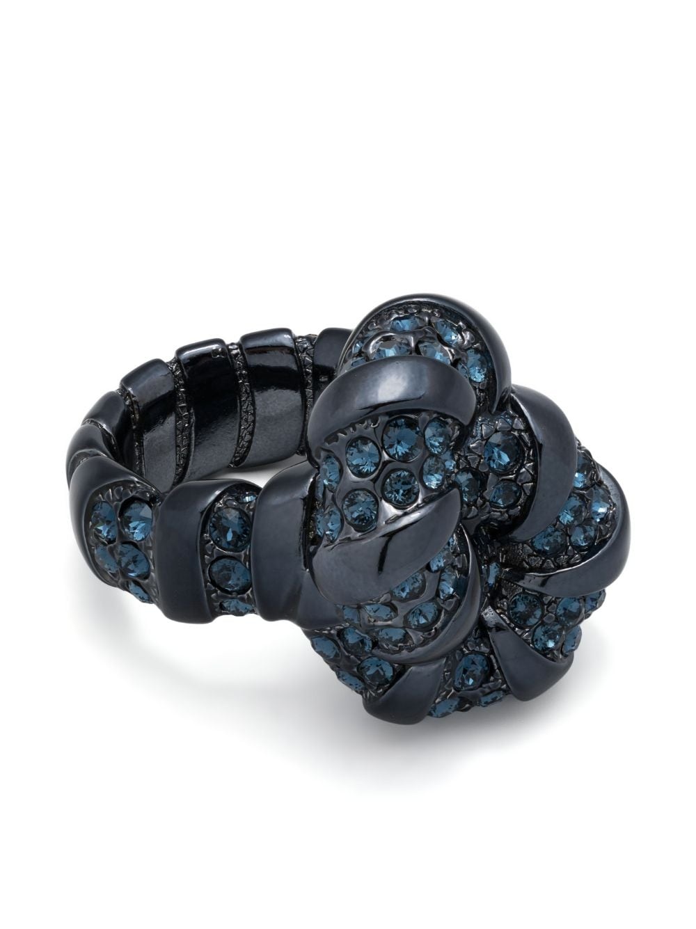 Lanvin Melodie rhinestone-embellished ring | farfetch