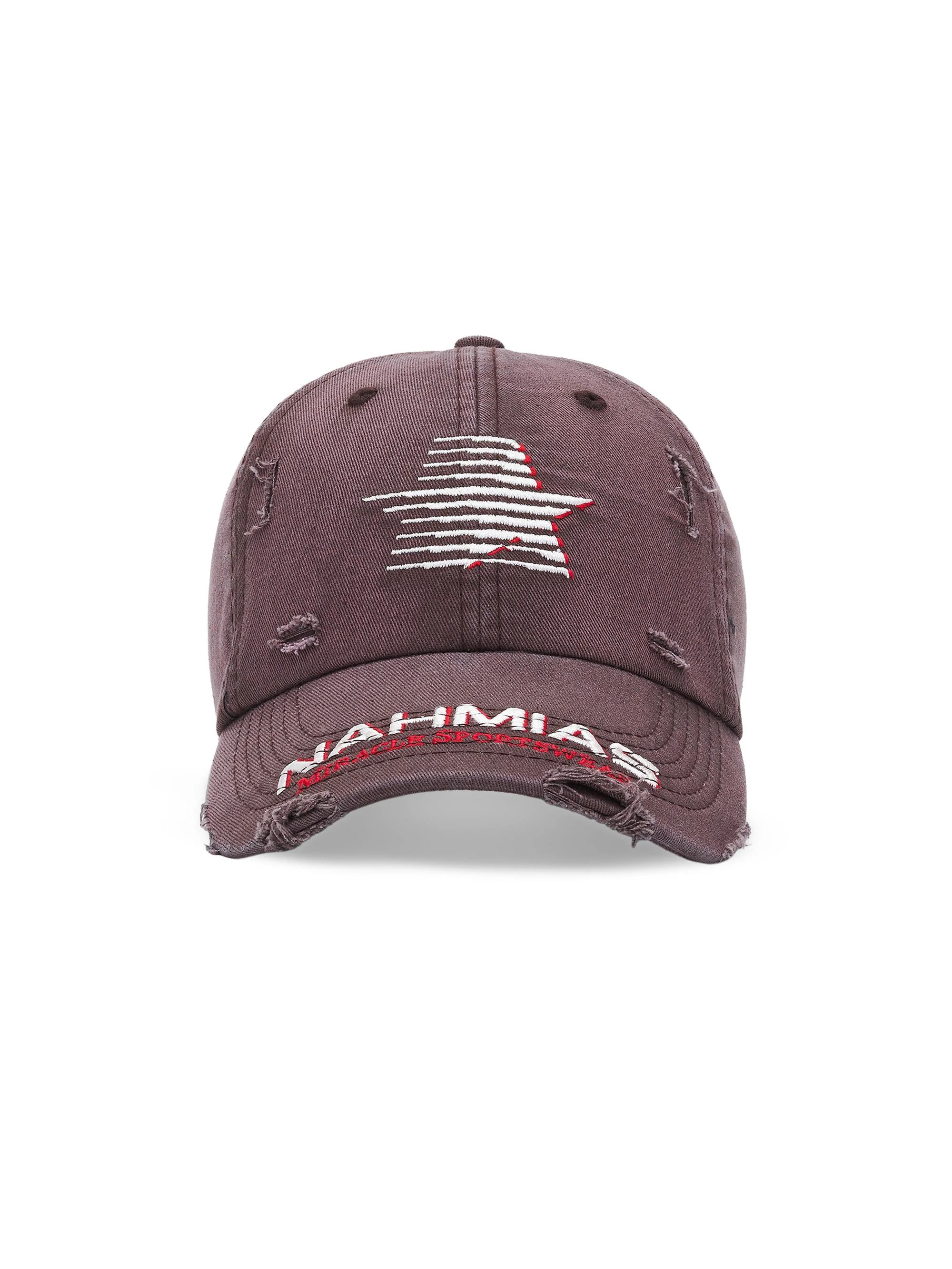 Men's Miracle Sportswear Baseball Hat - Worn Black - 1