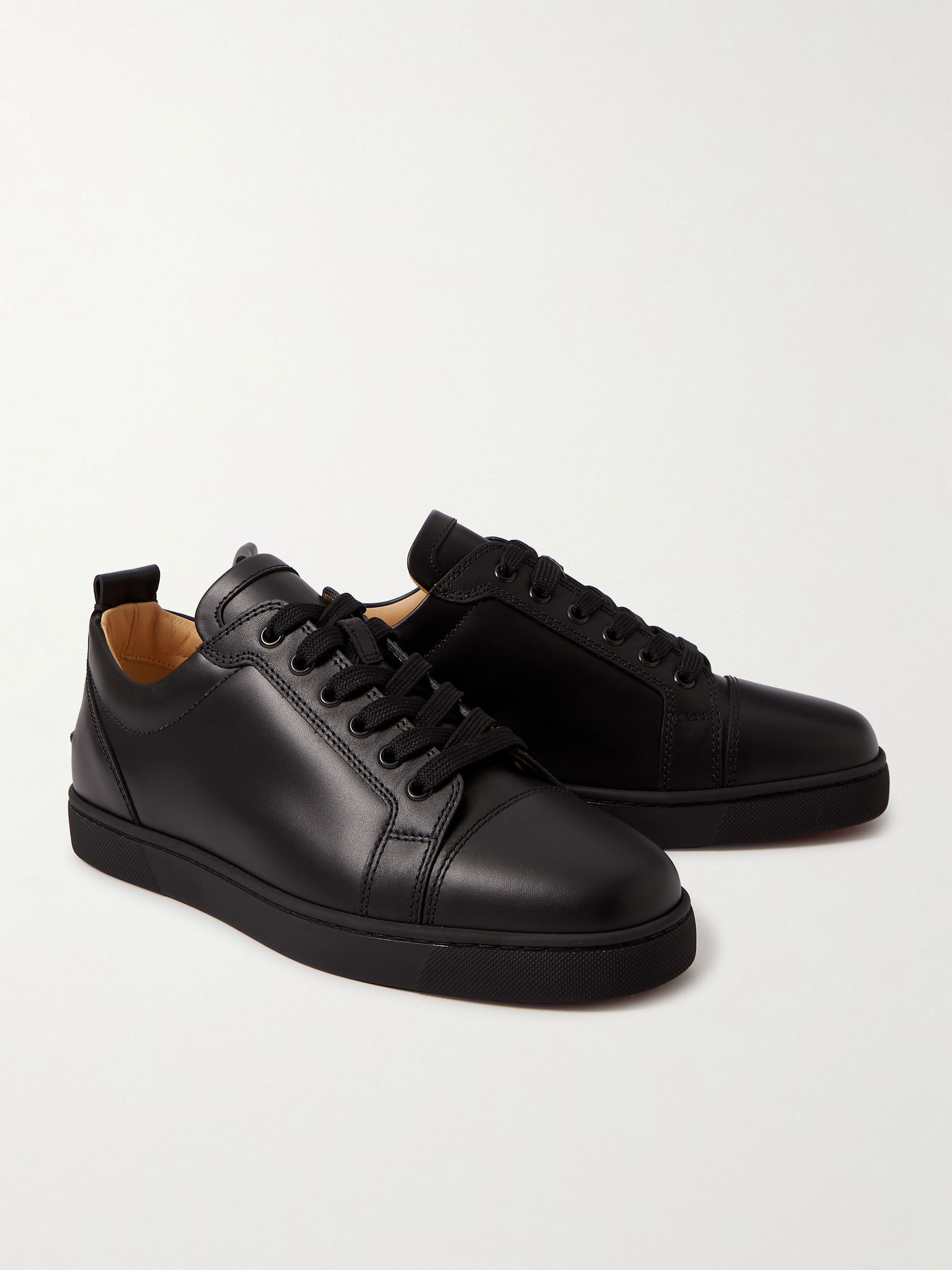 Louis Junior Leather Sneakers Black - 3