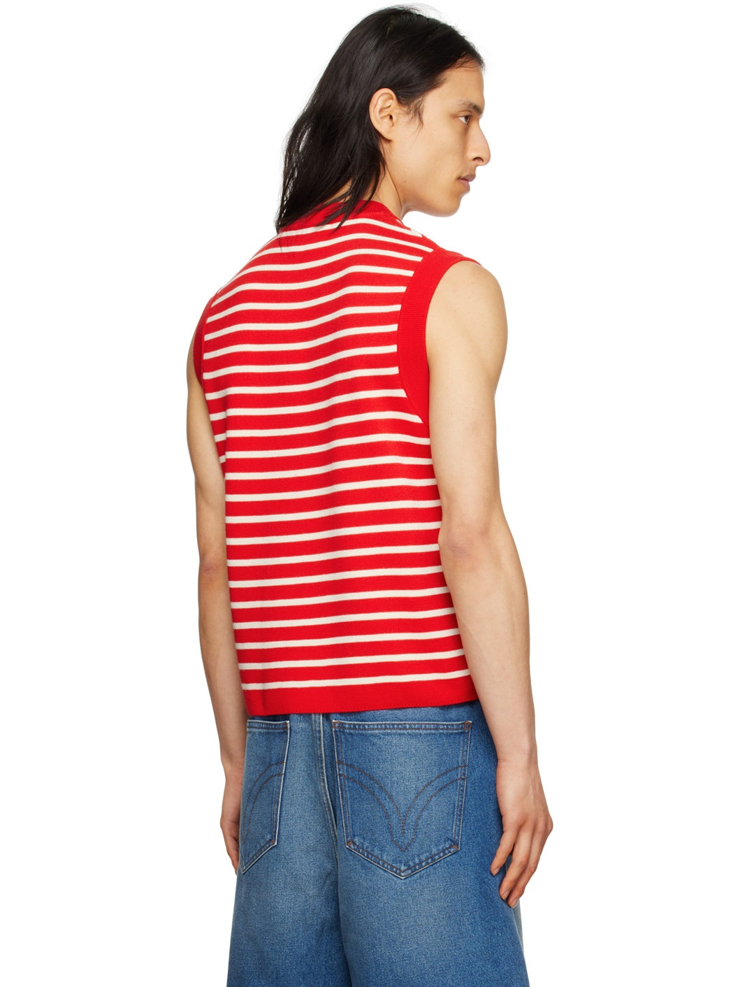 Red Sailor Vest - 3