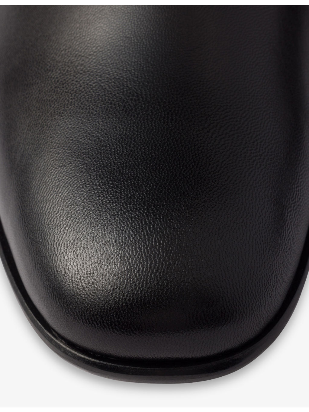 Branded Leather Boots - 5