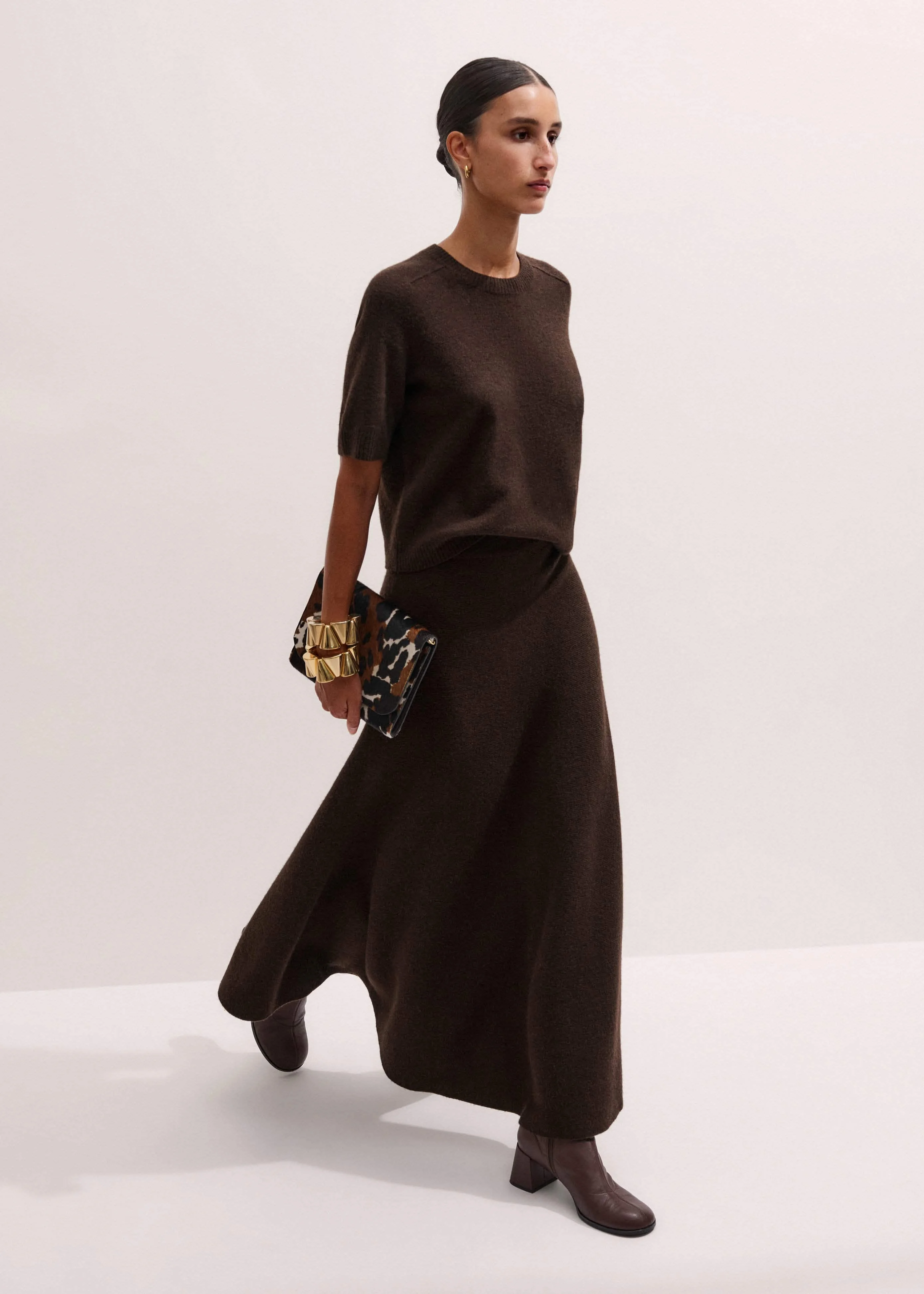 Felted Maxi Skirt - 1