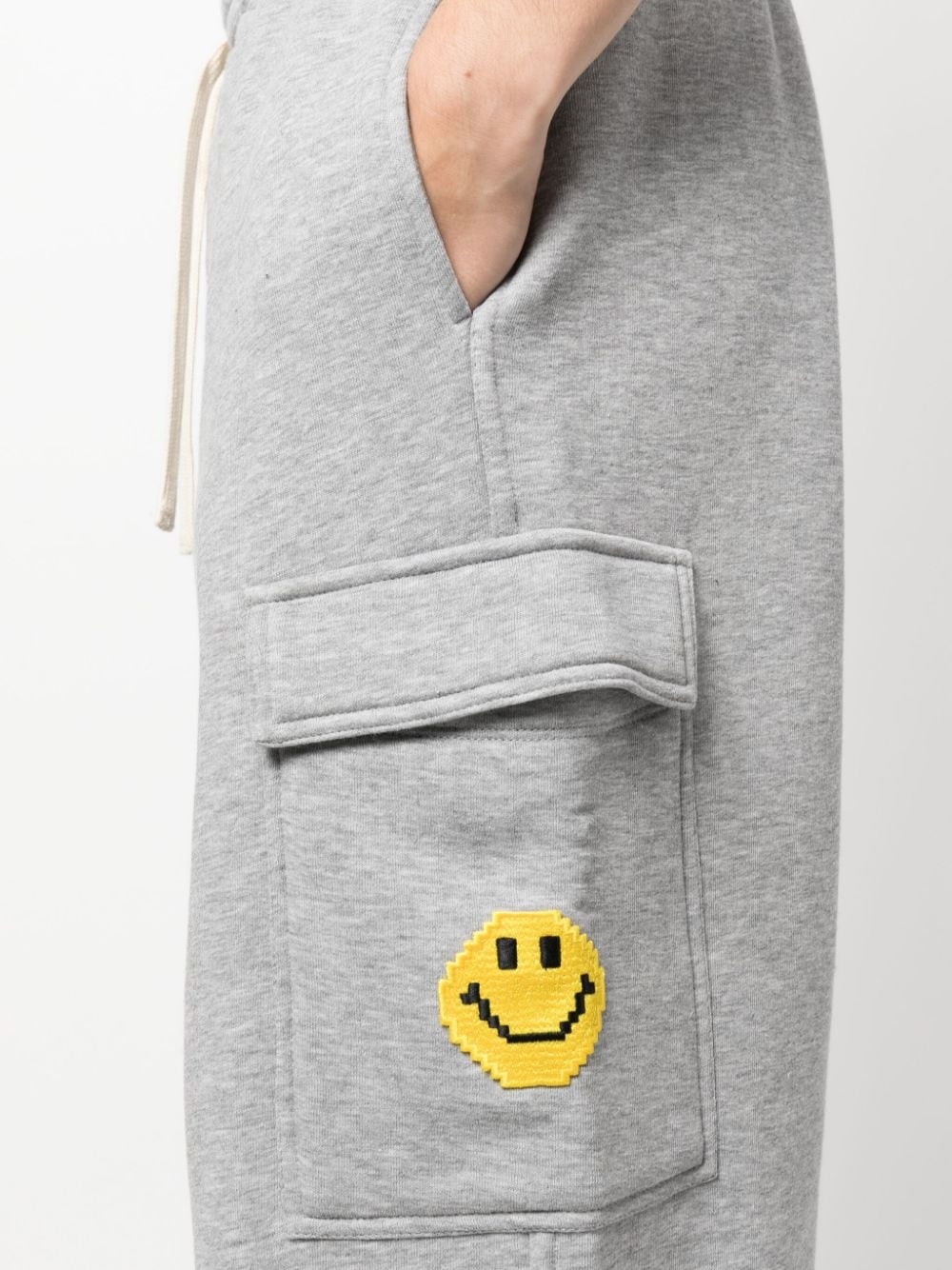 smiley-face track trousers - 5