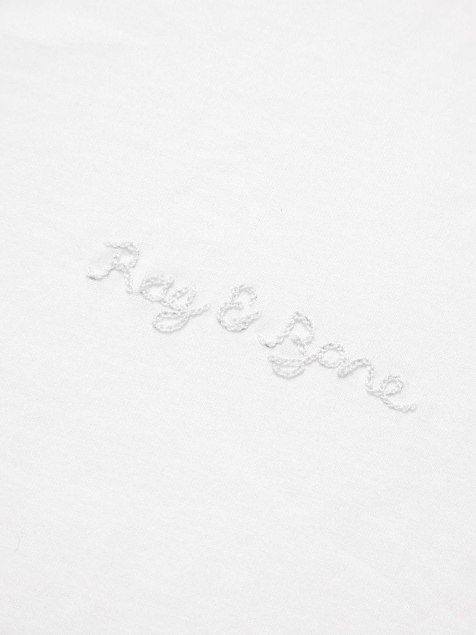 Principle Logo-Embroidered Organic Cotton-Jersey T-Shirt - 3
