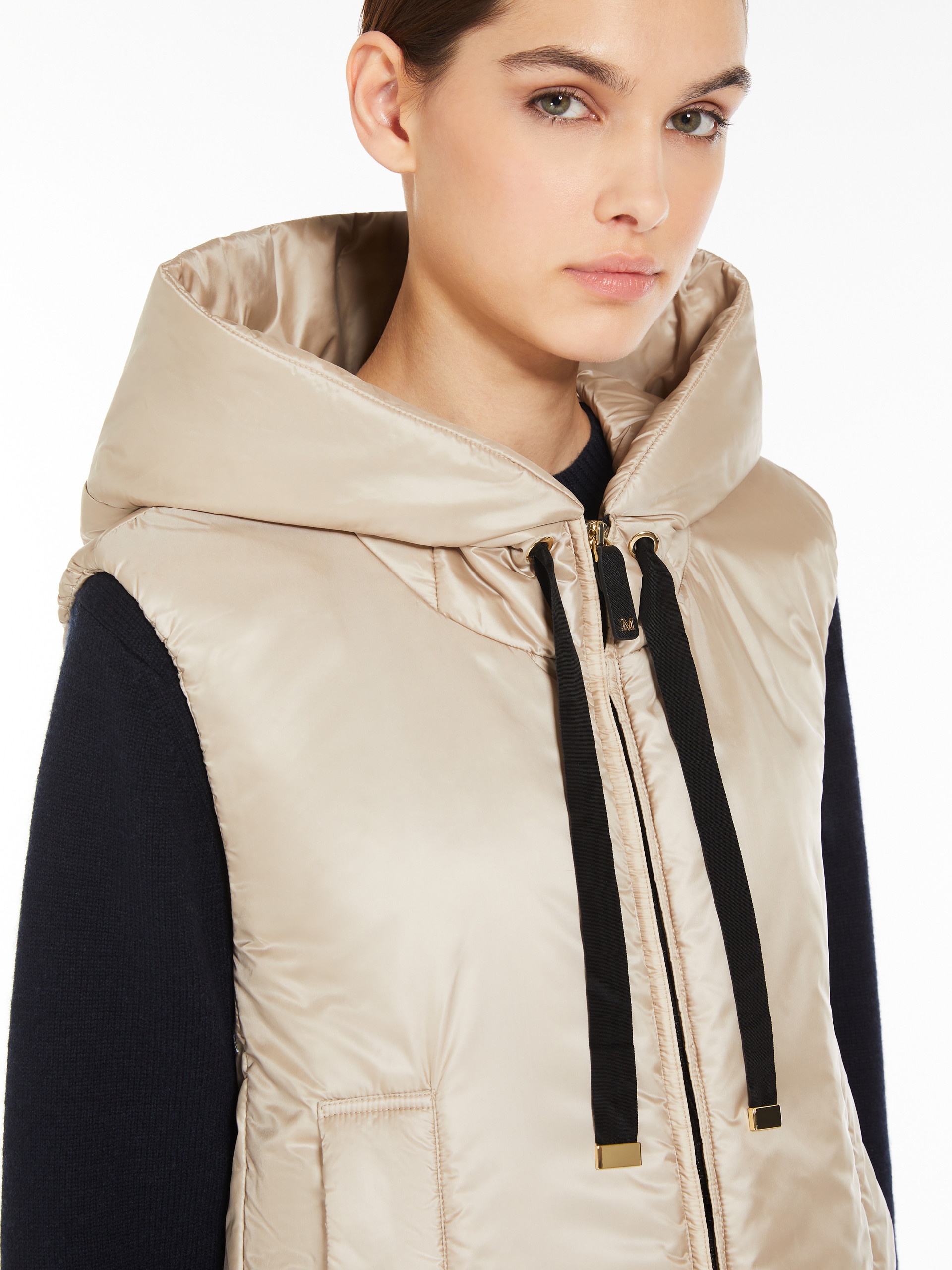 GREENGO Water-repellent technical canvas gilet - 5