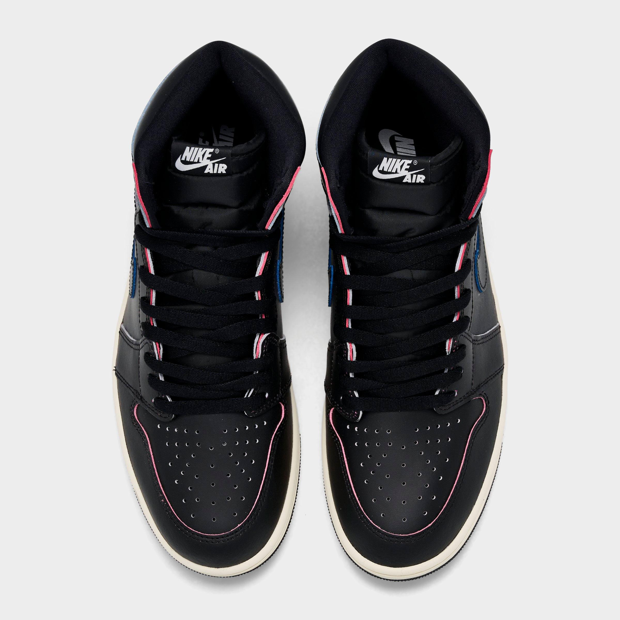 Men's Air Jordan Retro 1 High OG Casual Shoes - 5