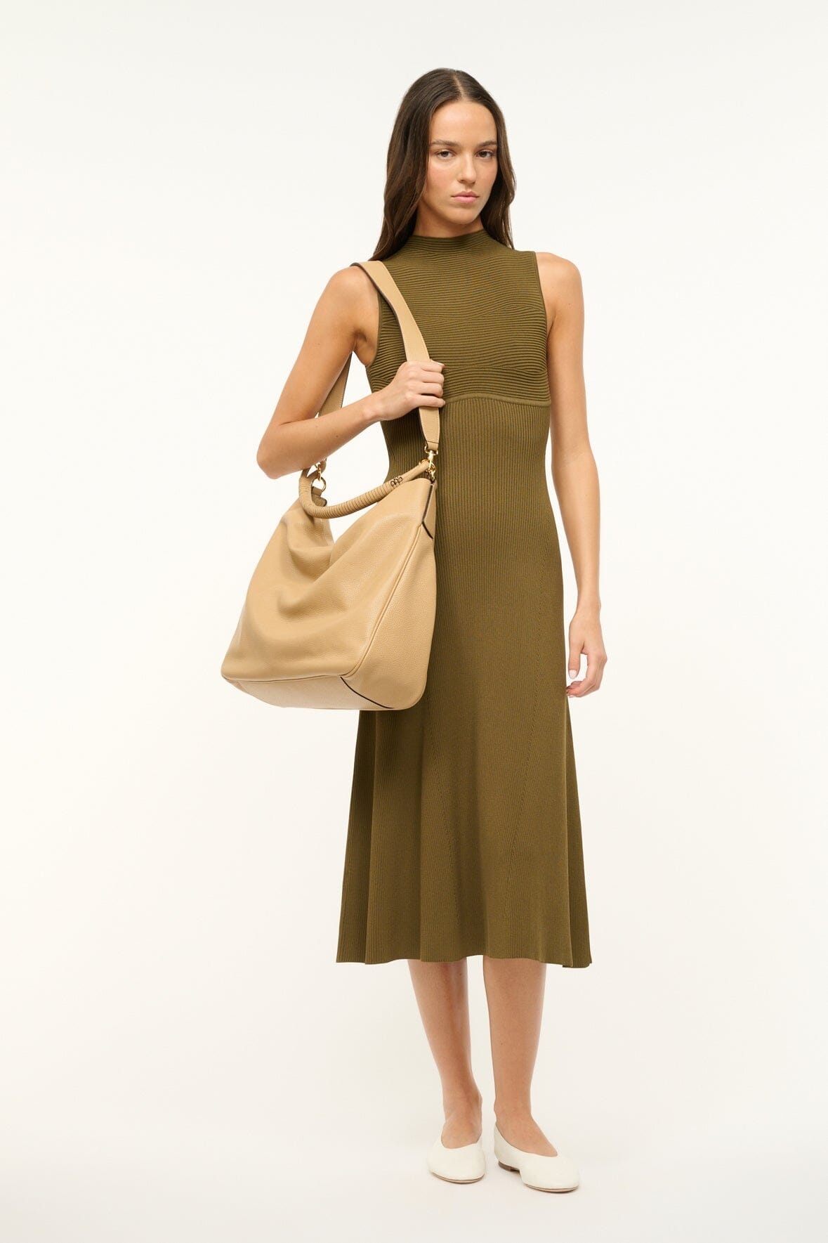 STAUD PERRY HOBO CAMEL - 7