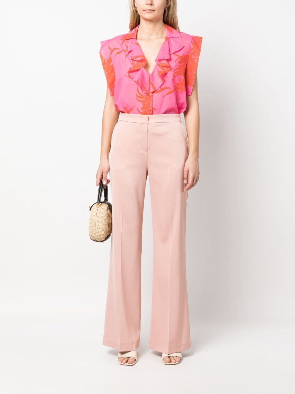 flared tailored trousers - 2
