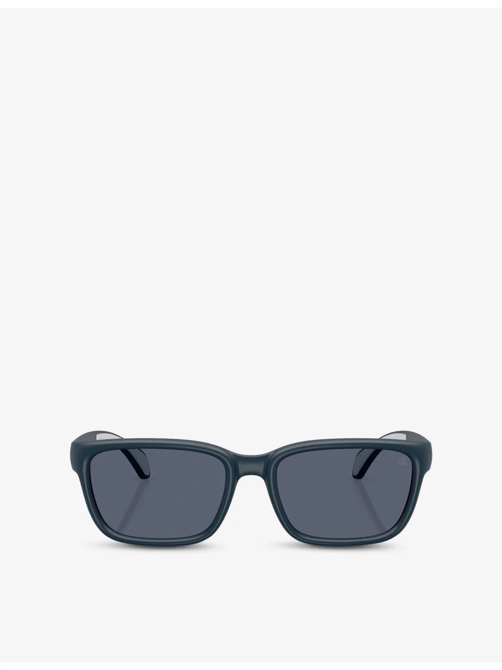 ME8002 Slicka Rectangle-Frame Plastic Sunglasses - 1